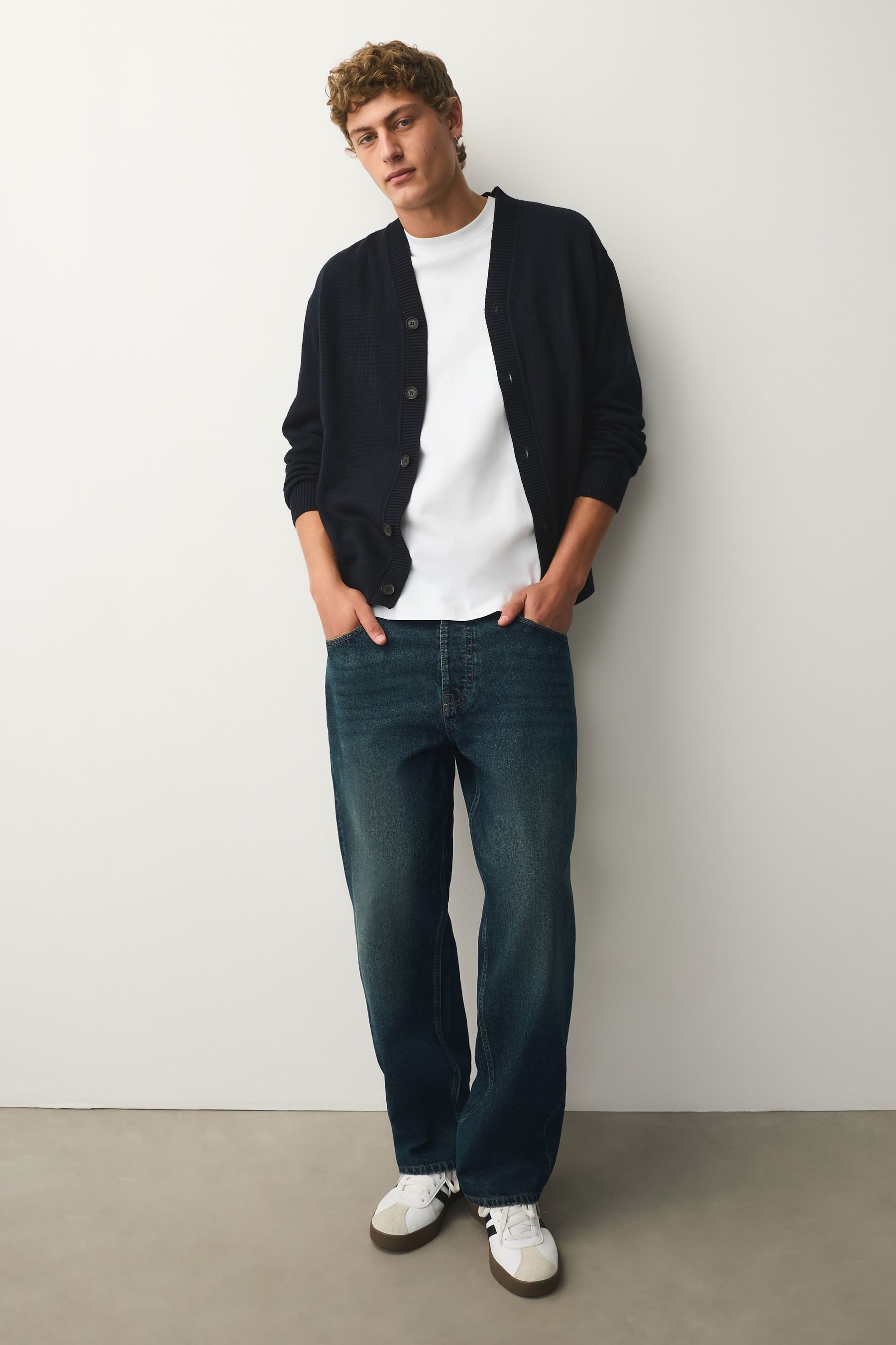 Next Weite Jeans Authentische Jeans im Baggy Fit (1-tlg) – Bild 4 von 5