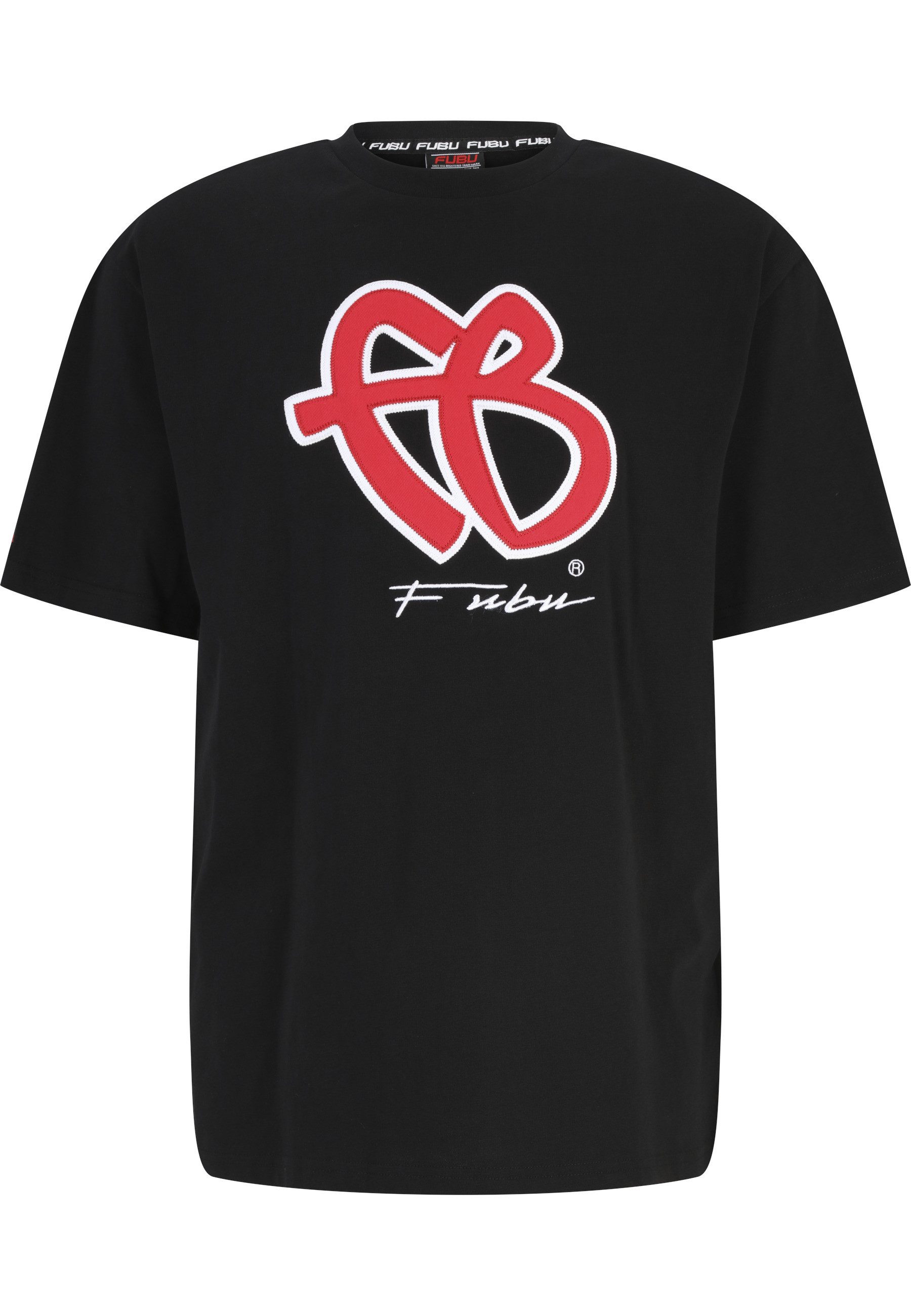 Fubu T-Shirt Fubu FBMQ320071 BLK Fubu FB Classic T-Shirt (1-tlg)
