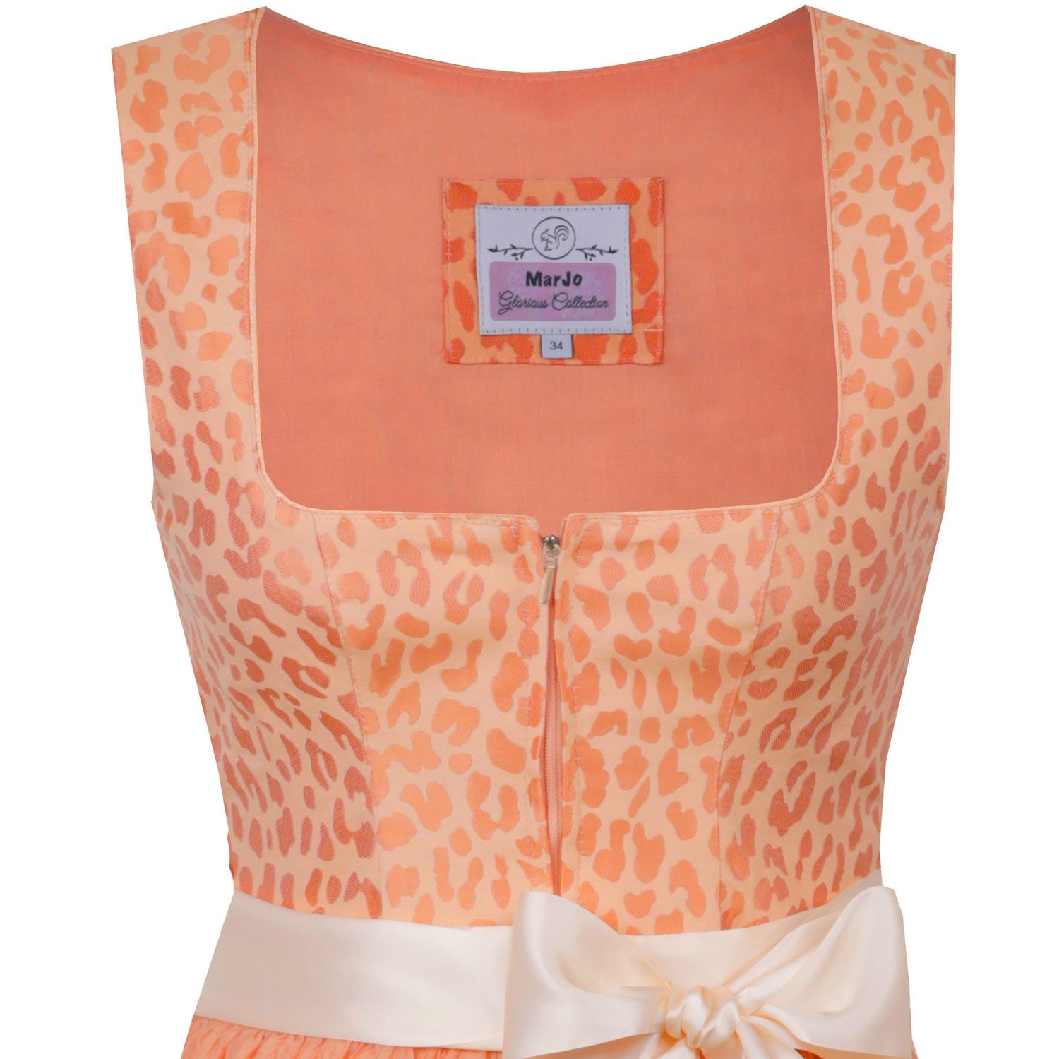 MarJo Dirndl 'Insingen' 918465, Peach 65cm