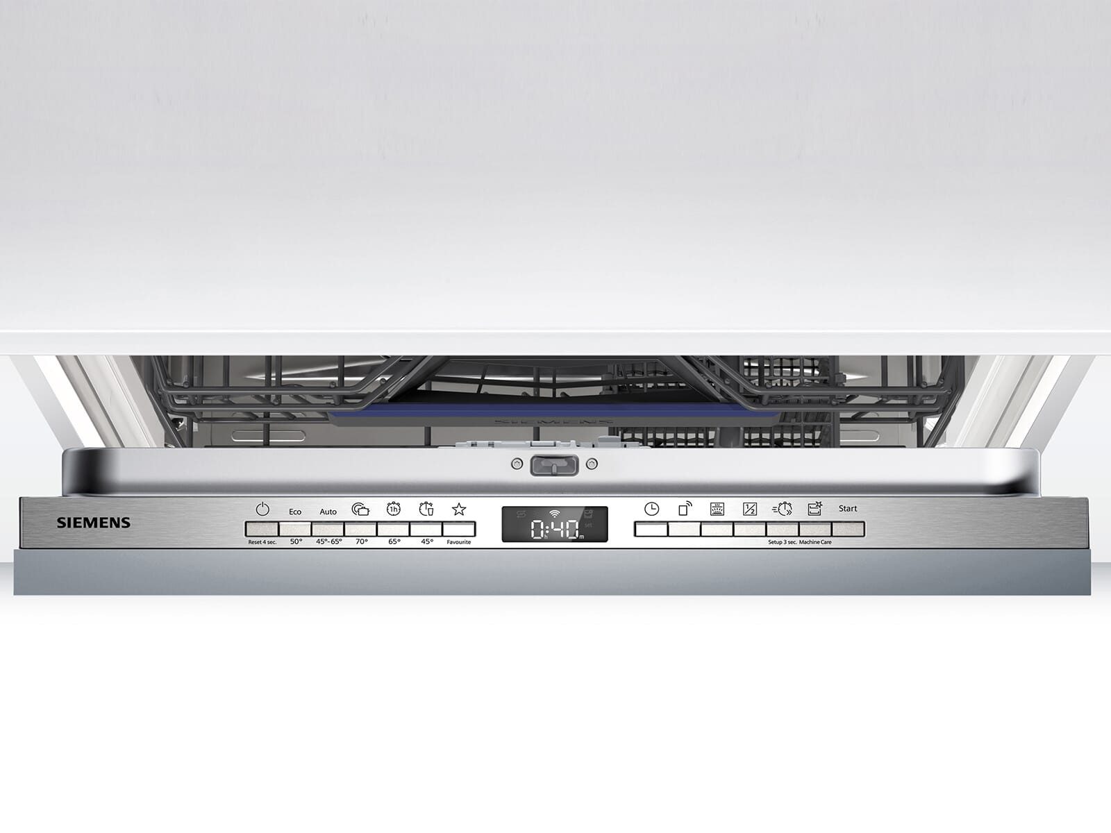 SIEMENS vollintegrierbarer Geschirrspüler SX63HX16BE, 9.0 l, 13 Maßgedecke, HomeConnect