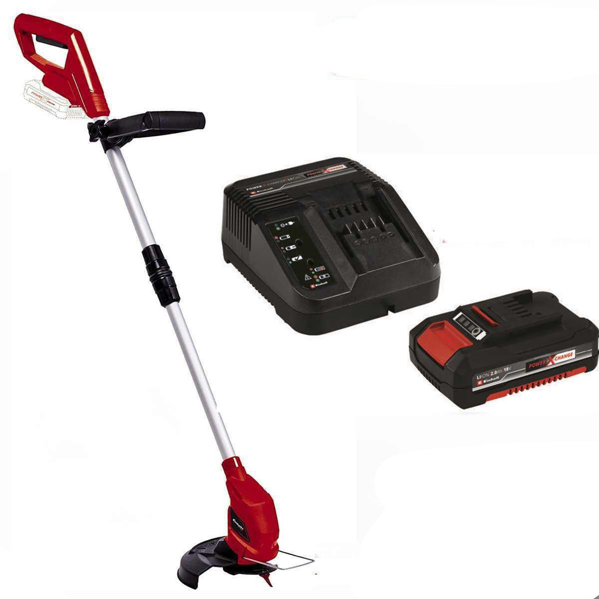 Einhell Akku-Rasentrimmer Rasentrimmer GC-CT 18/24 mit 2,5 Ah Akku und Ladegerät