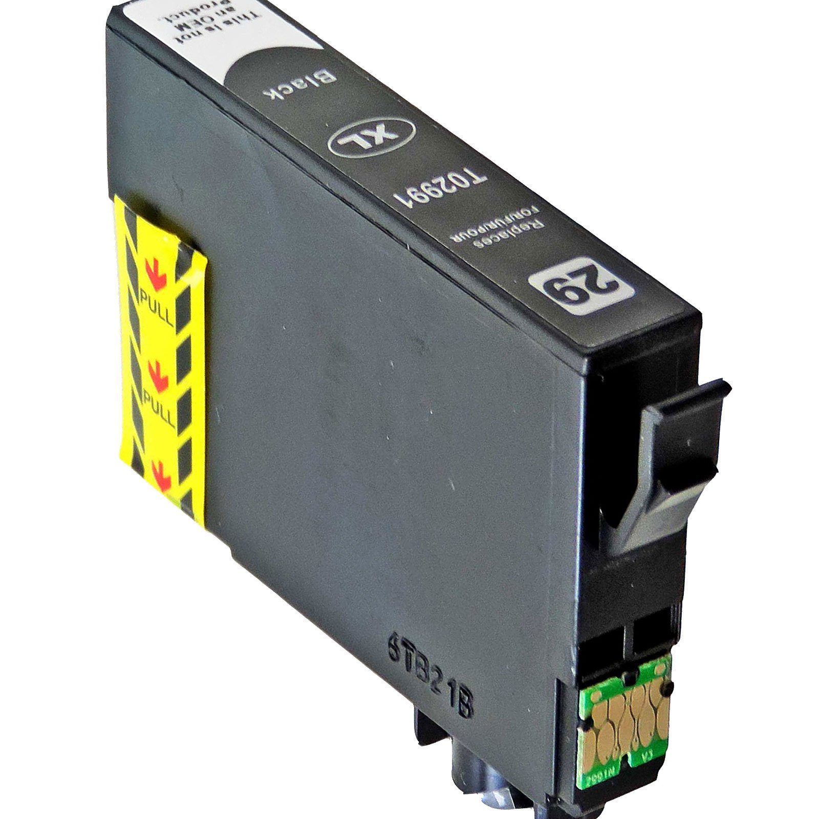 Kompatibel Epson Erdbeere, 29XL, C13T29964010, T2996 Multipack 10-Farb Tintenpatrone (Spar-Set, für Epson Expression Home XP-245 und weitere)