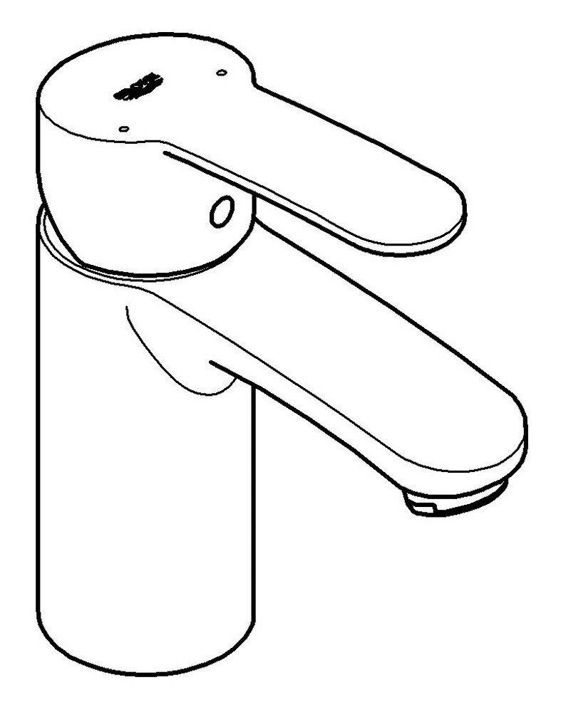 Grohe Waschtischarmatur Eurostyle Cosmopolitan Eurostyle Cosmpolitan Einhand-Waschtischbatterie S-Size - Chrom