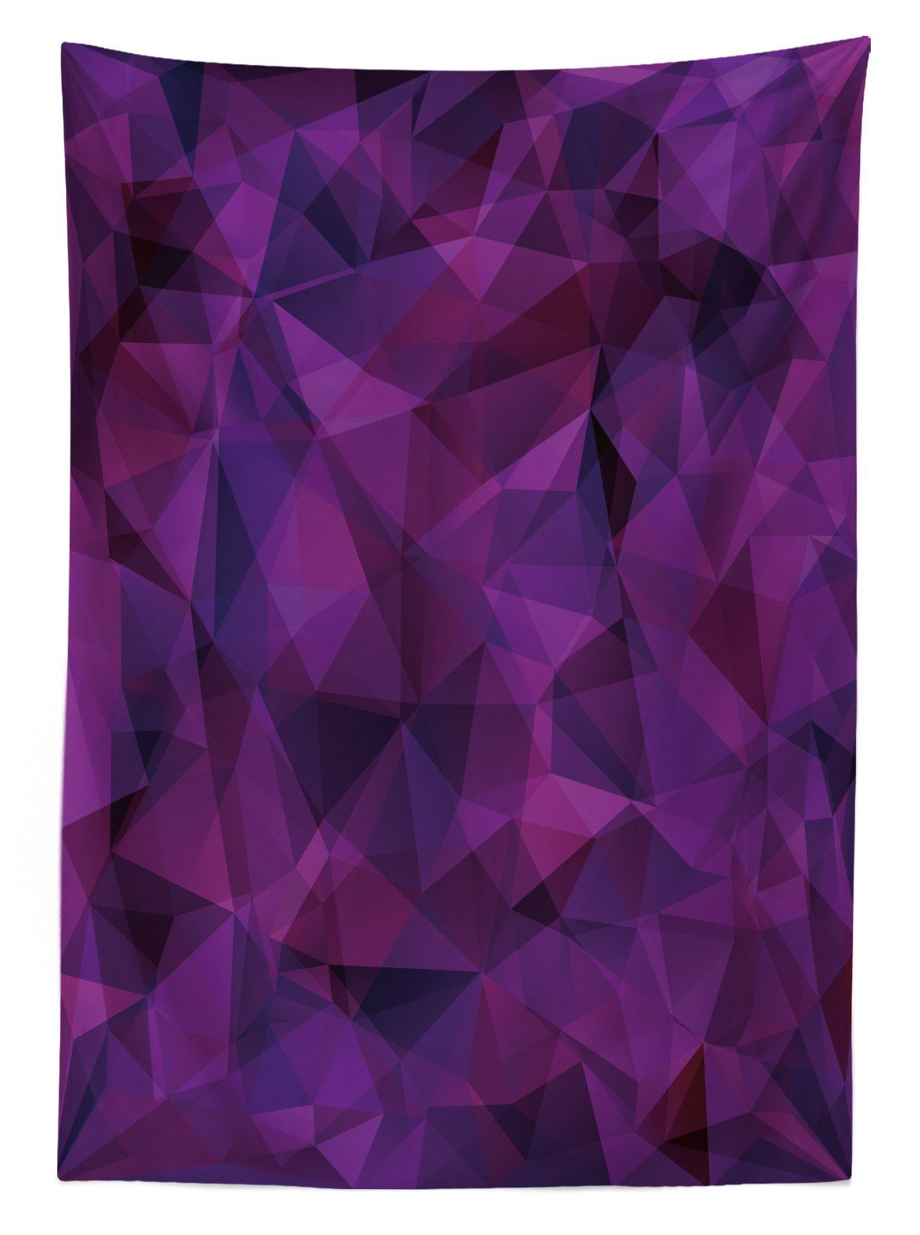 Abakuhaus Tischdecke Farbfest Waschbar Für Lila Bereich Außen Geometrisch Triangle Klare den geeignet Form Farben