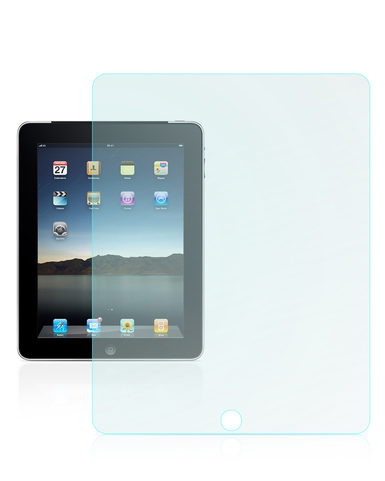 Displayschutzfolie klare Schutzfolie für 9,7" iPad (1. Generation)