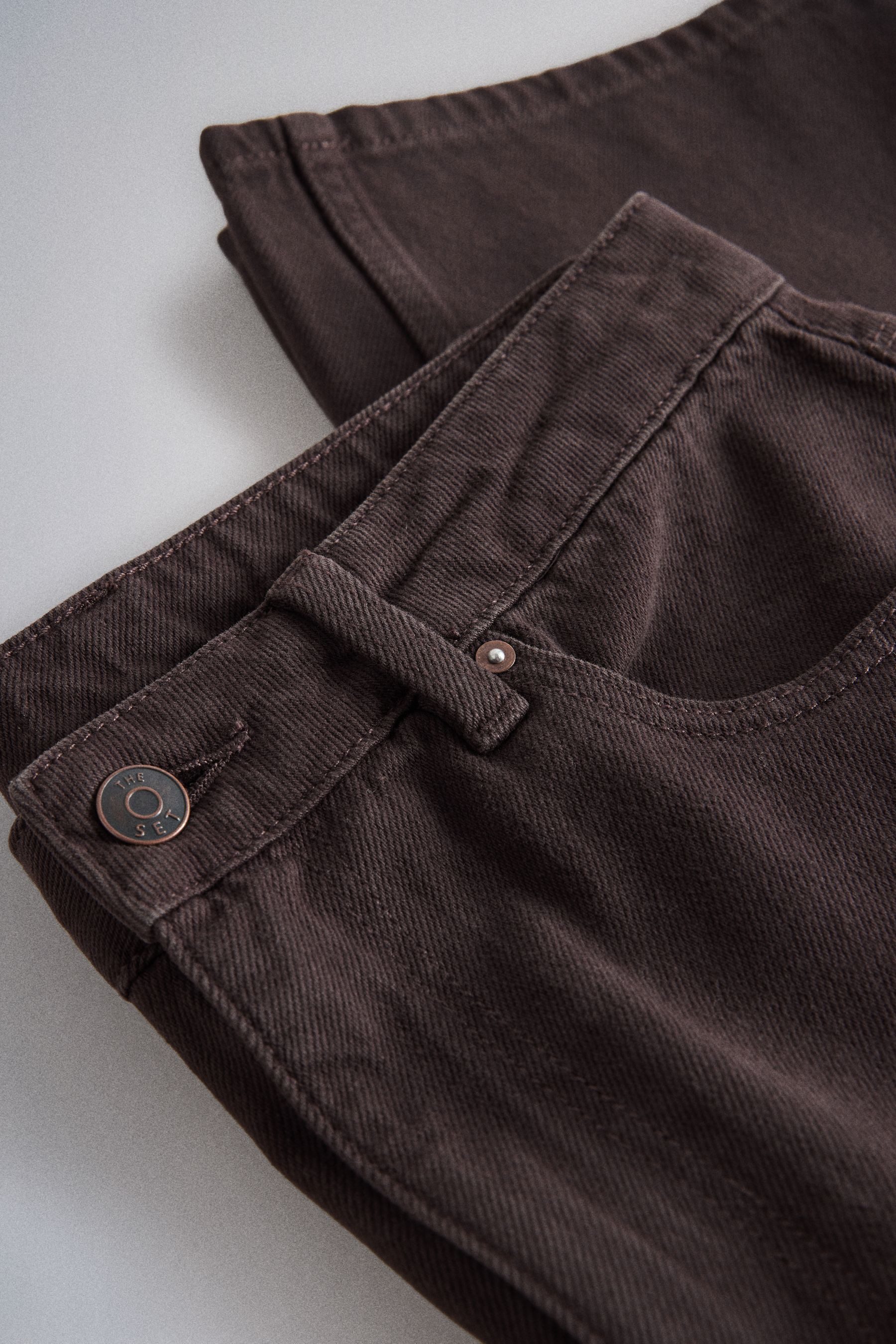 The Set Straight-Jeans The Set 90er Jeans mit geradem Bein (1-tlg)