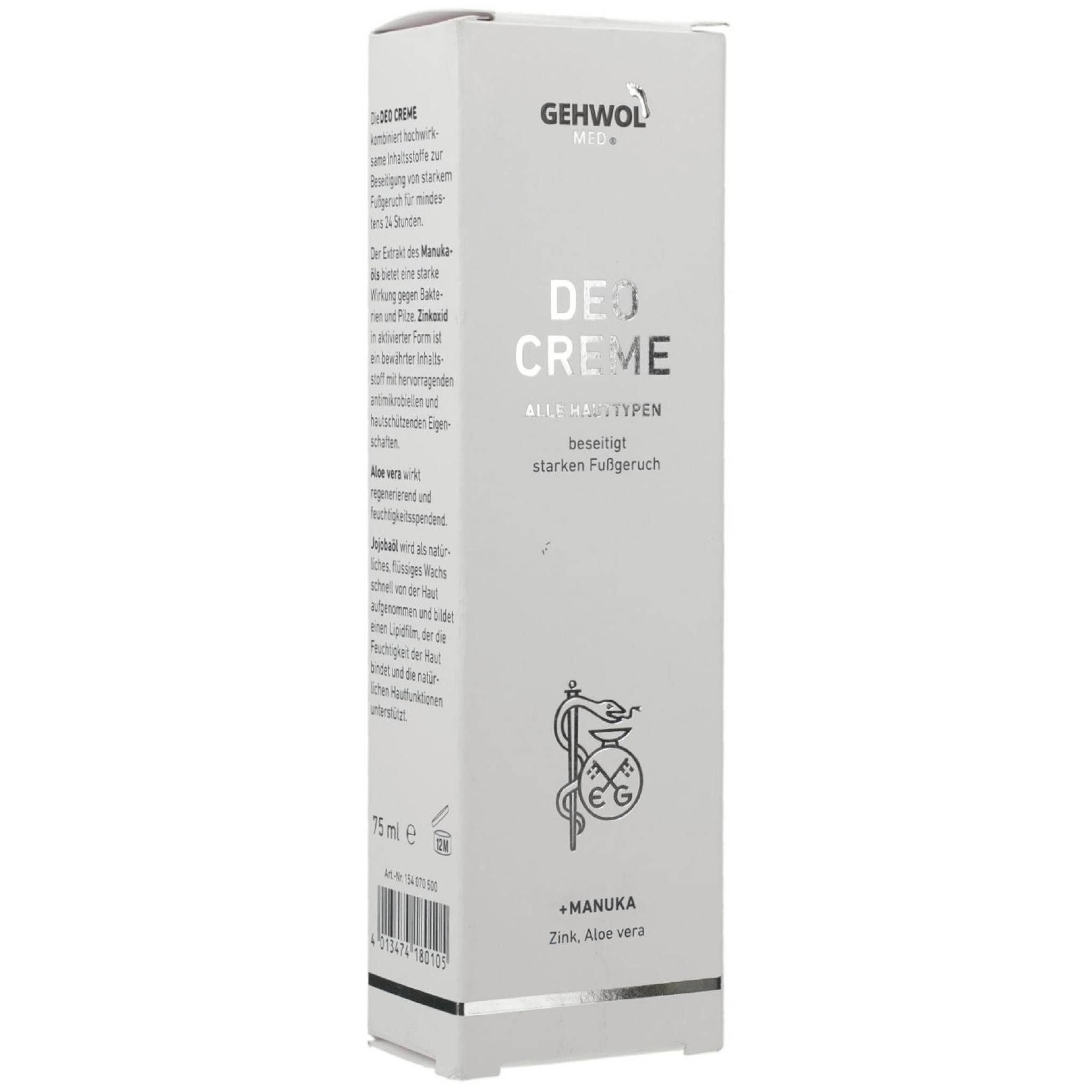 Gehwol Fußcreme MED Deo Creme 75ml PZN 20101186