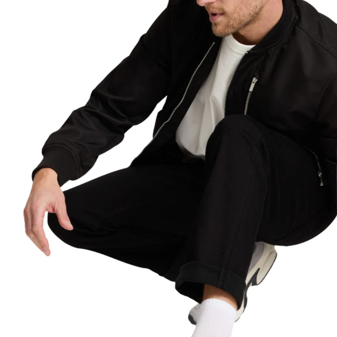 CROSS JEANS® Regular-fit-Jeans Dylan E195-134 Black 5-Pocket Style