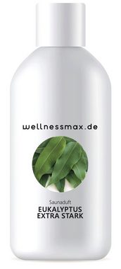 Wellnessmax Aufgusskonzentrat Premium Hausaufguss Konzentrat, Eukalyptus extra Stark