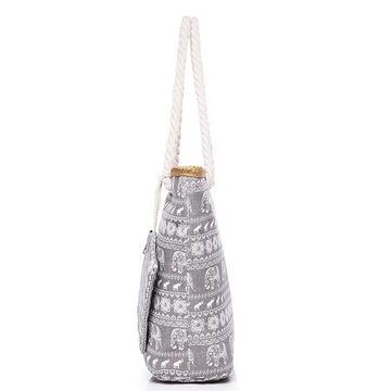 GOOLOO Strandtasche, Robustes Großzügige Wasserdichtes Lässige Mode mit kleine Zusatztasche