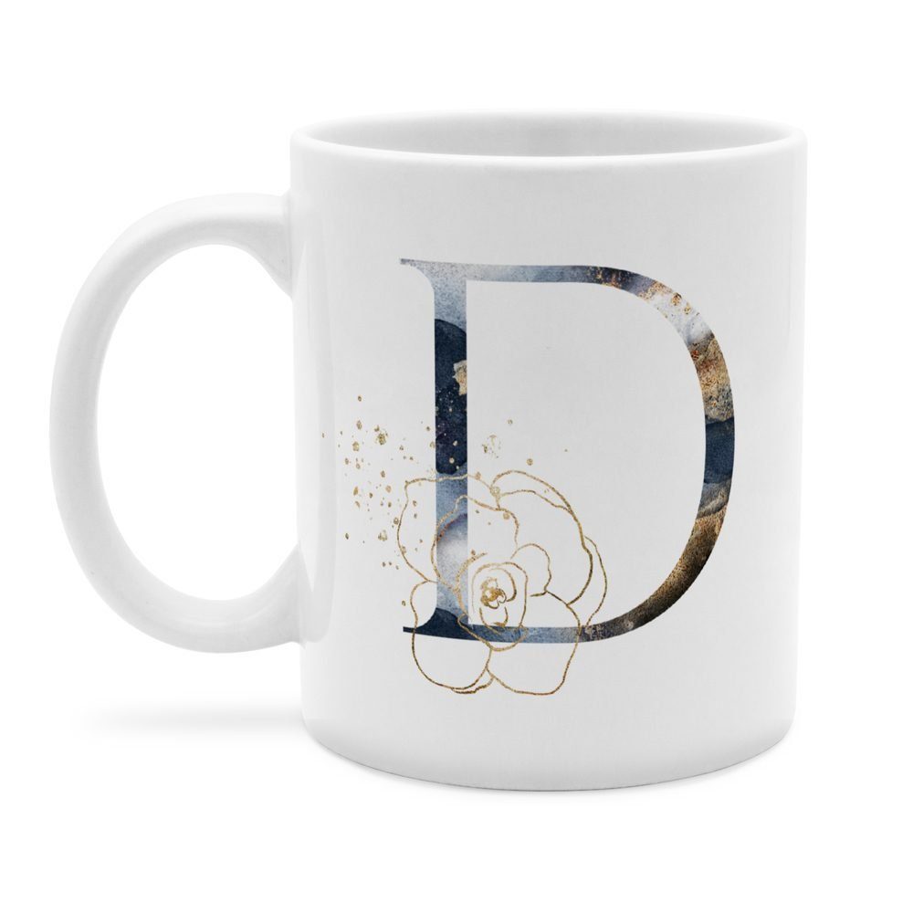PhotoFancy Tasse mit Buchstabe - Kaffeebecher mit Initialen