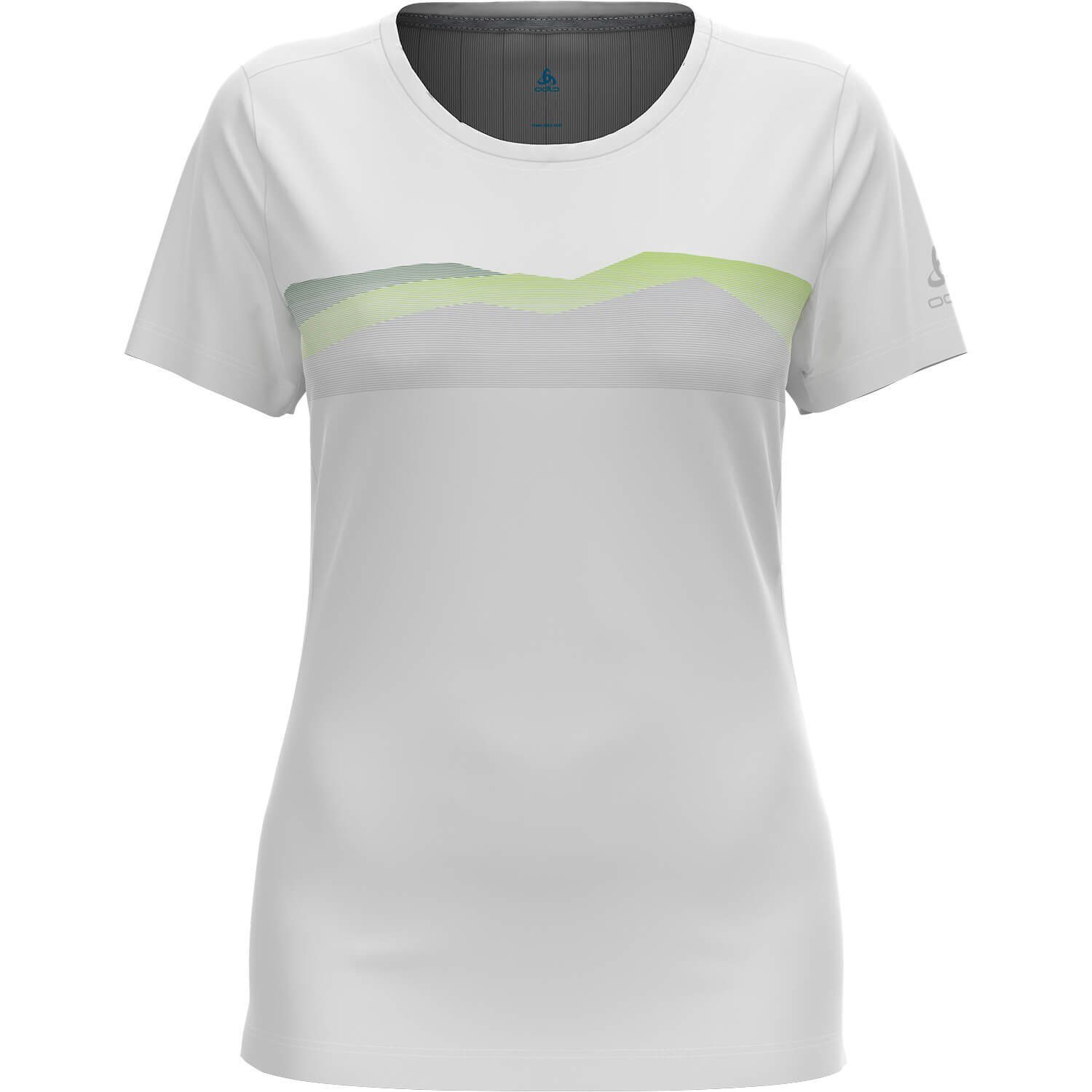 Odlo T-Shirt T-Shirt F-dry Ridgeline Weiß