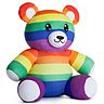 "Quinn" der LGBTQ Teddy-Bär (regenbogen)