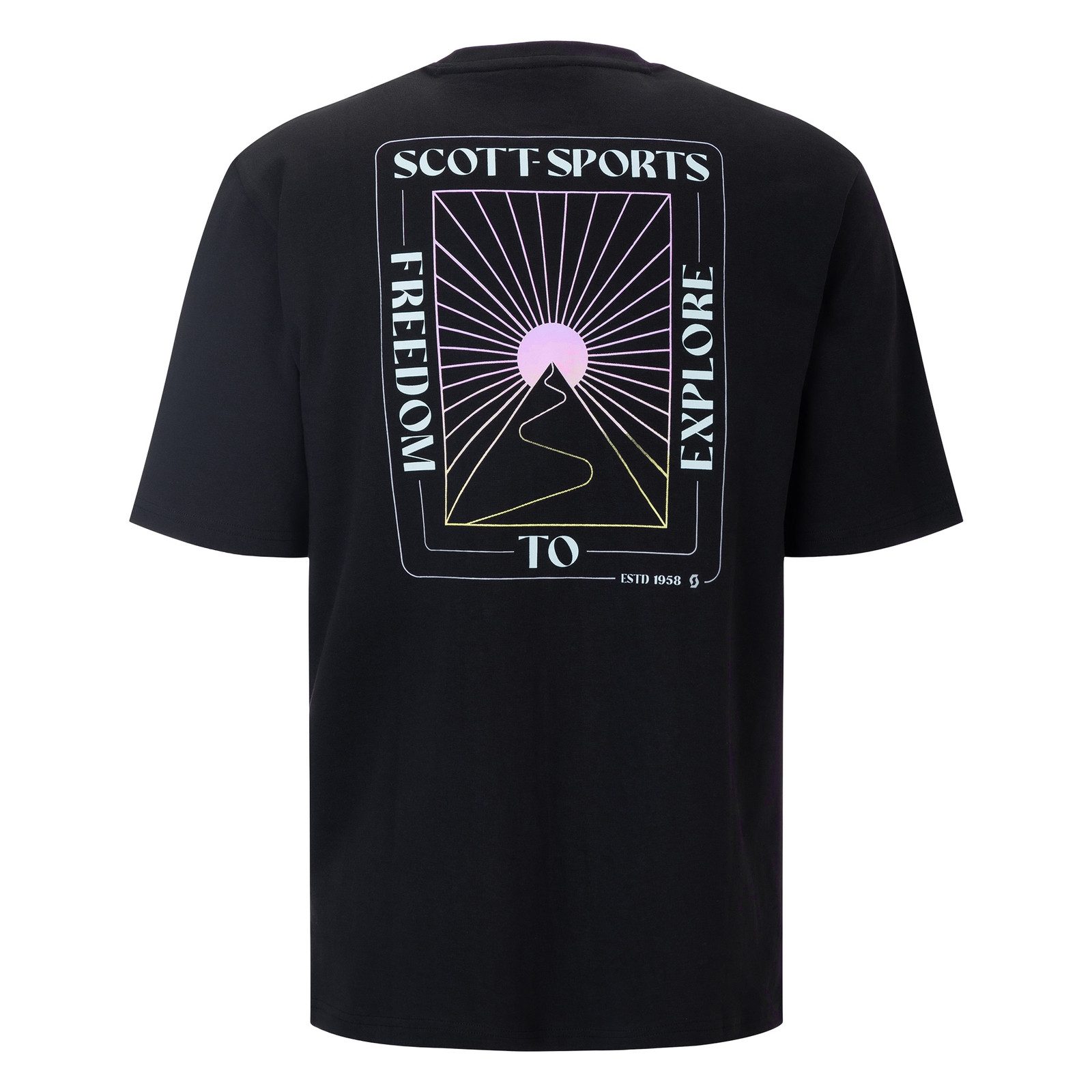 Scott T-Shirt Graphic mit großem Rückenprint