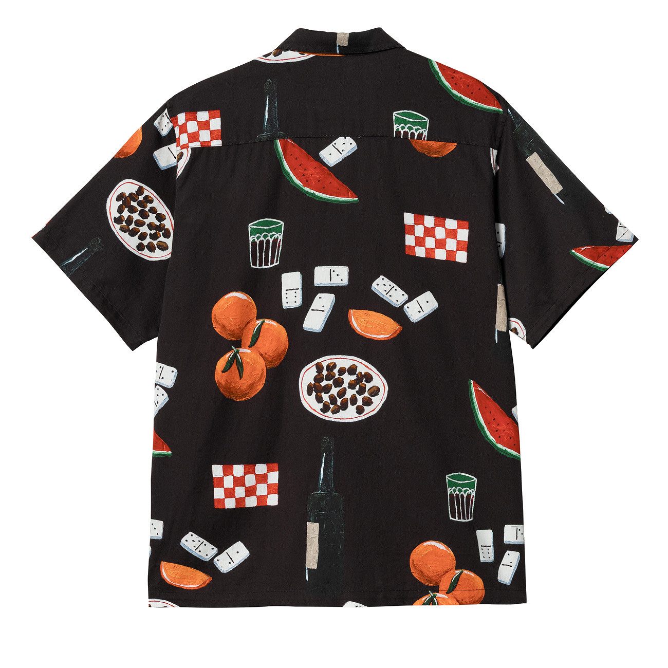 Carhartt WIP Kurzarmhemd Carhartt WIP S/S Isis Marie Dinner Shirt Black