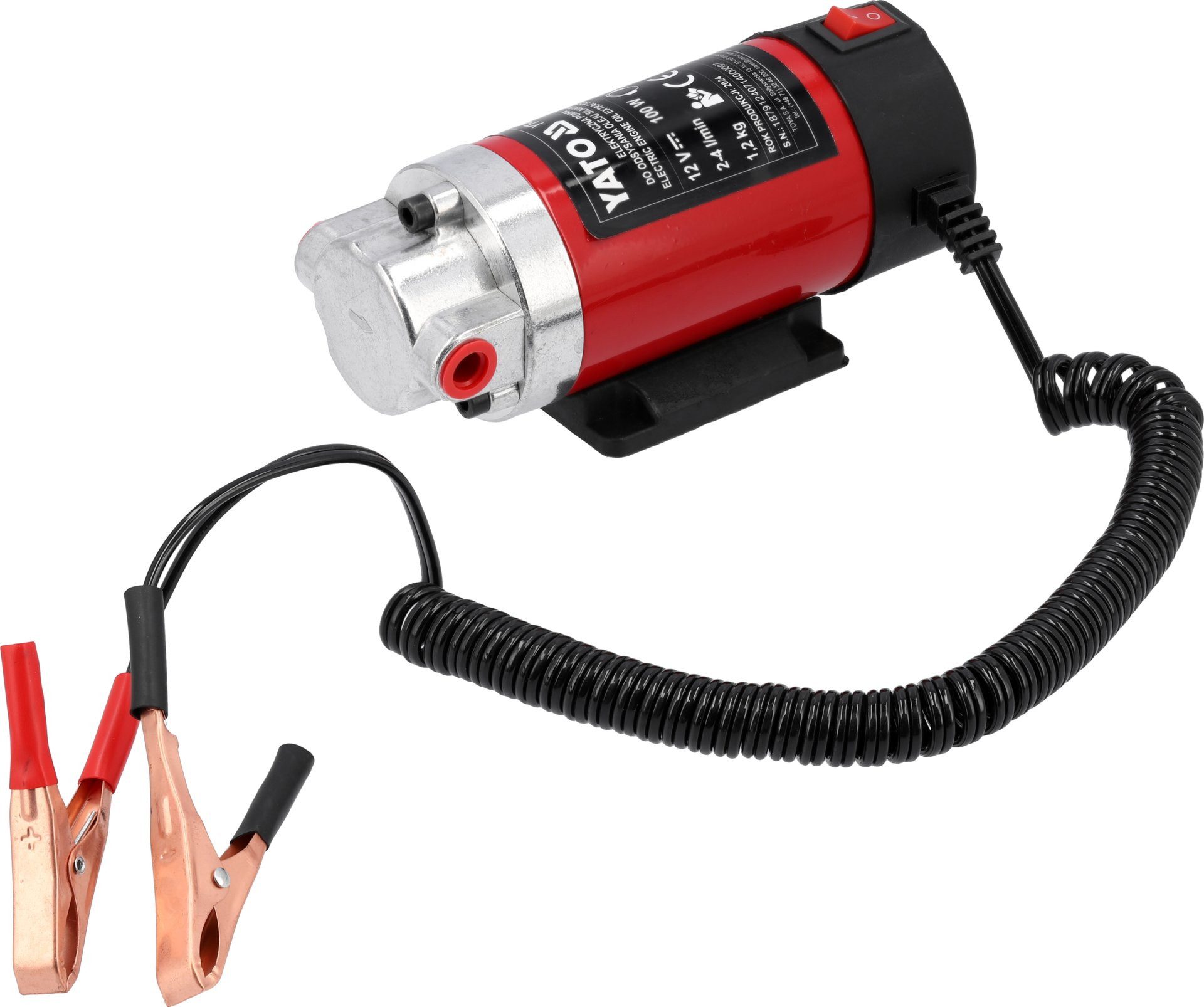 Yato Ölabsaugpumpe Elektrische Ölpumpe, Ölabsaugpumpe 12V (Elektrische Ölpumpe, Ölabsaugpumpe 12V, Elektrische Ölpumpe, Ölabsaugpumpe 12V)
