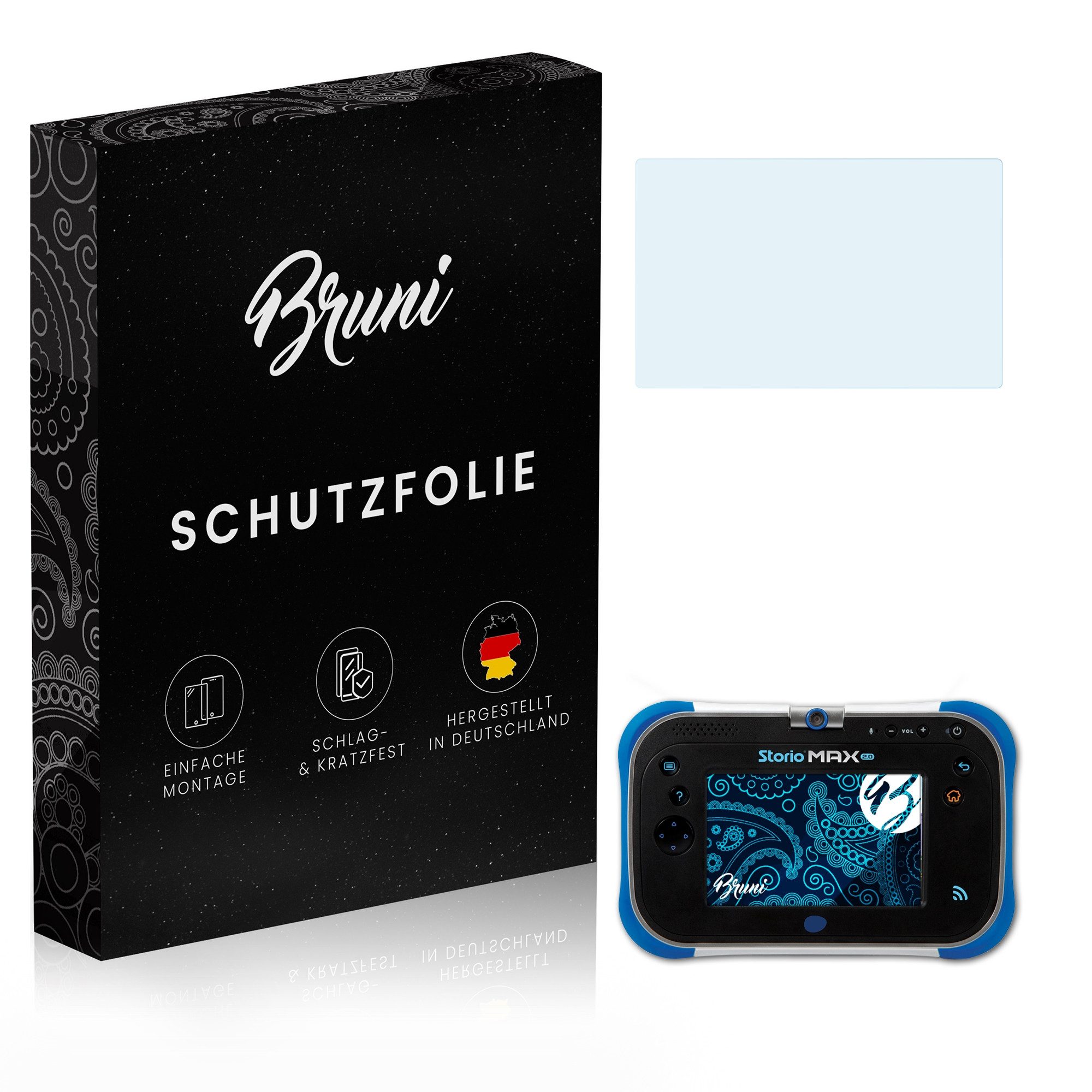 Schutzfolie Glasklare Displayschutzfolie für VTech MAX 2.0