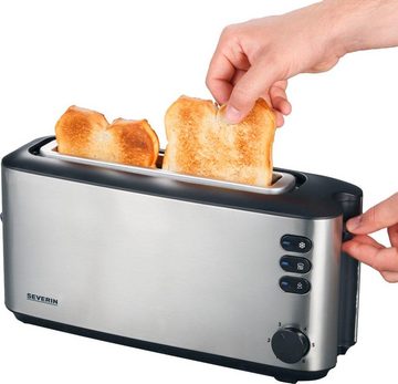 Severin Toaster AT 2515, 1 langer Schlitz, für 2 Scheiben, 1000 W