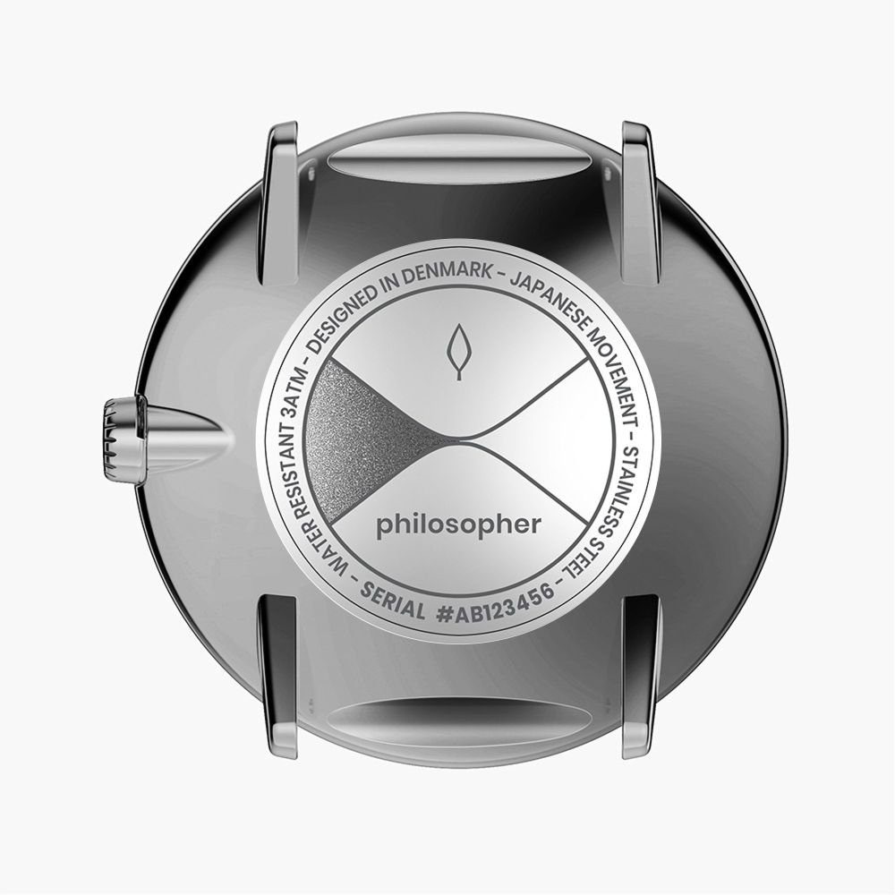 Nordgreen Quarzuhr nordgreen Herren Uhr PH36GM5LGUXX Philosopher mit Datumsanzeige, (1-tlg)