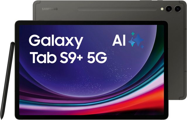 Samsung Galaxy Tab S9+ 5G Tablet (12,4