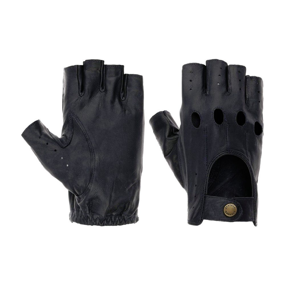 Gloves Lederhandschuhe Black Summer Stetson Stetson