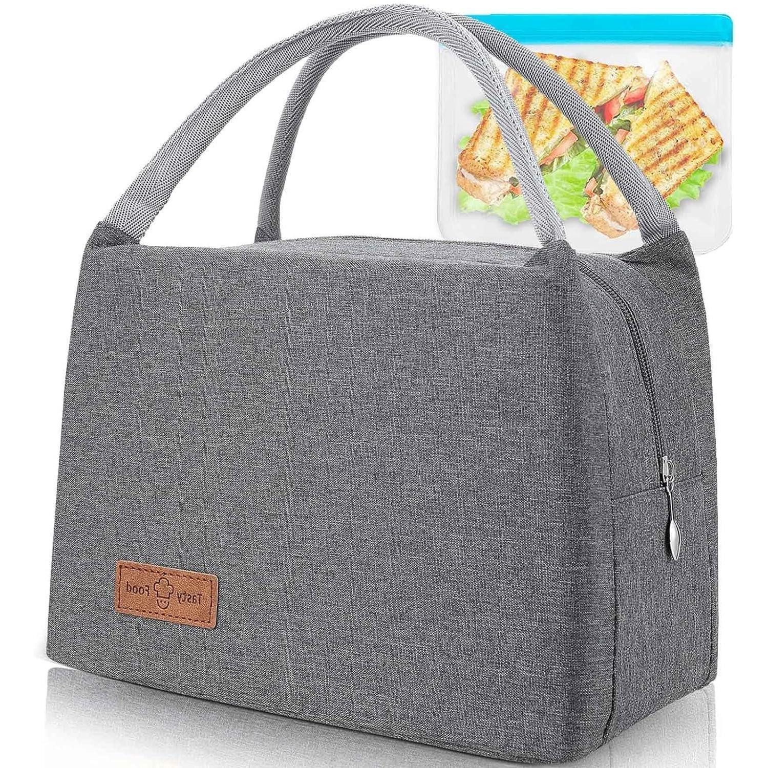 LuxusKollektion Kühltasche Kühltasche Kinder Männer isoliert wasserdicht Picknick Grau2
