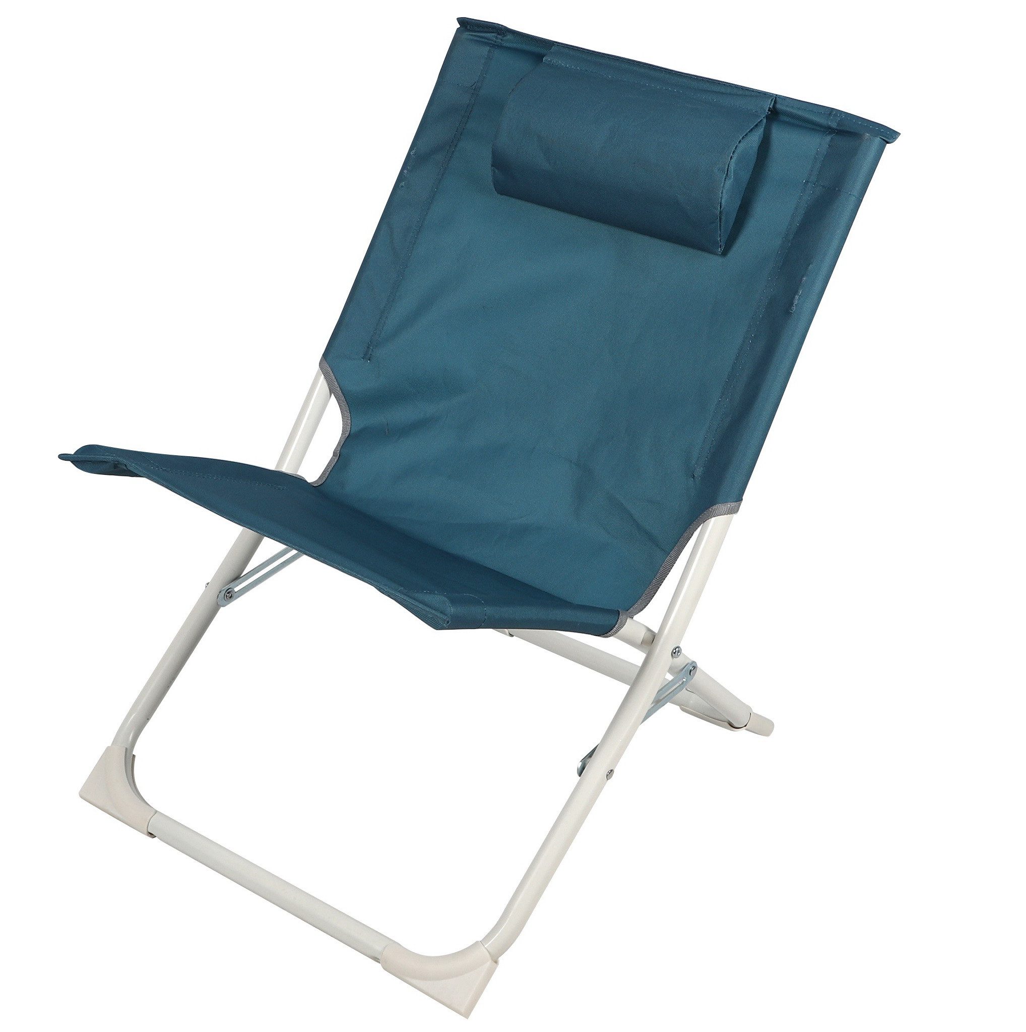 Sunnydays Campingstuhl klappbarer Strandstuhl mit Kissen günstig online kaufen