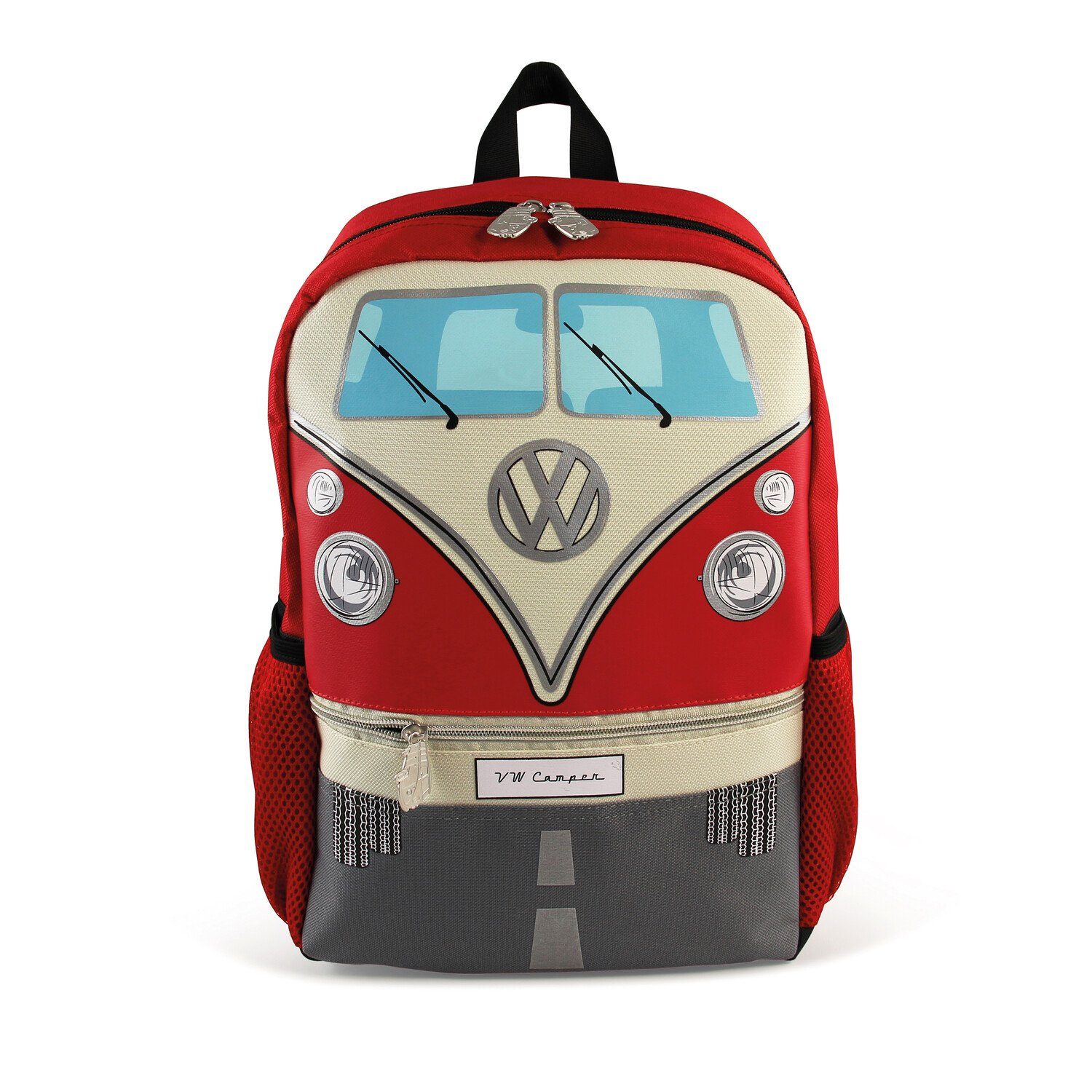 Rot, in Wanderrucksack Collection kleiner Volkswagen Bulli BRISA Kinderrucksack T1 im Schulrucksack by Design, VW VW 15L