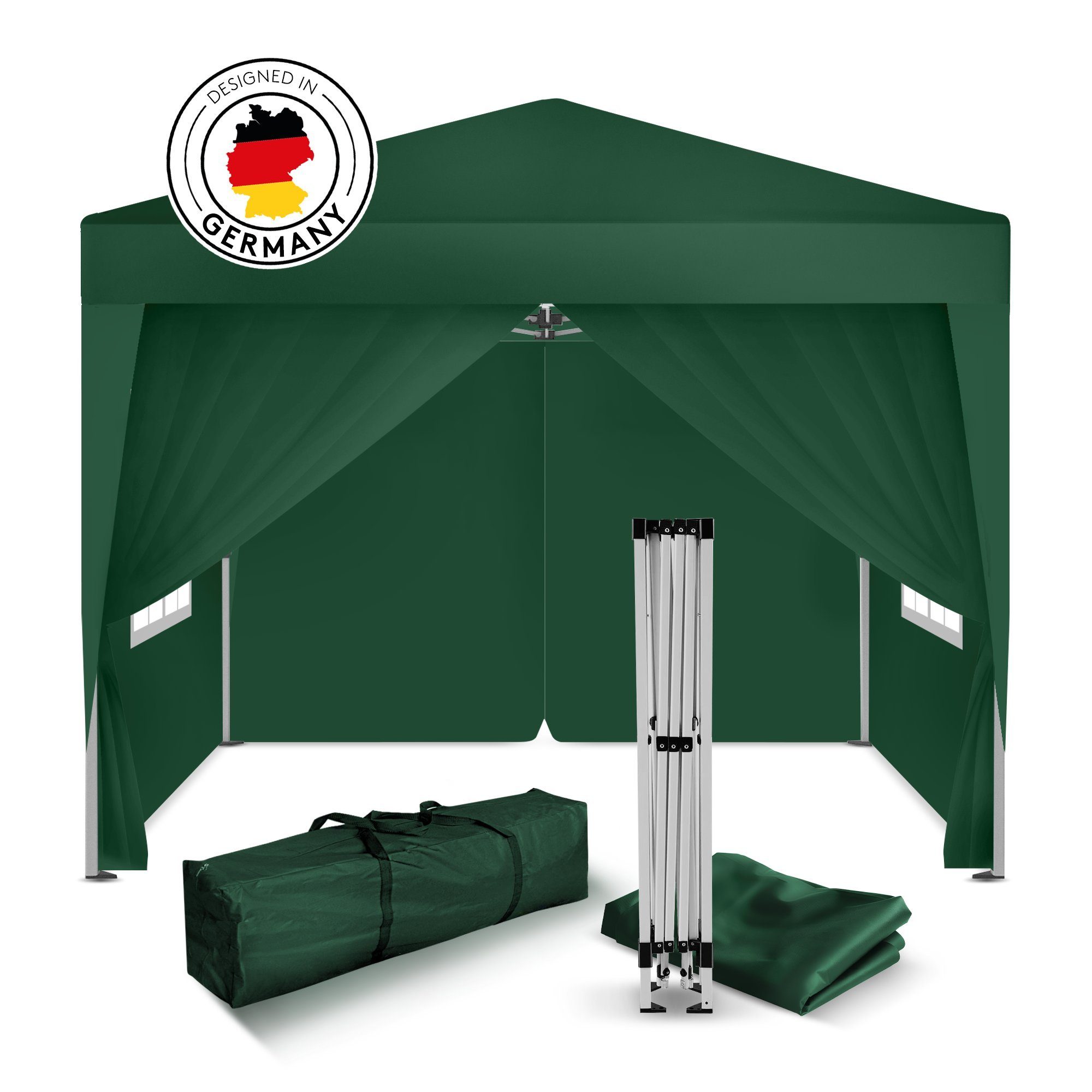 Kronenburg Partyzelt Faltpavillon 2x2 m wasserdicht günstig online kaufen