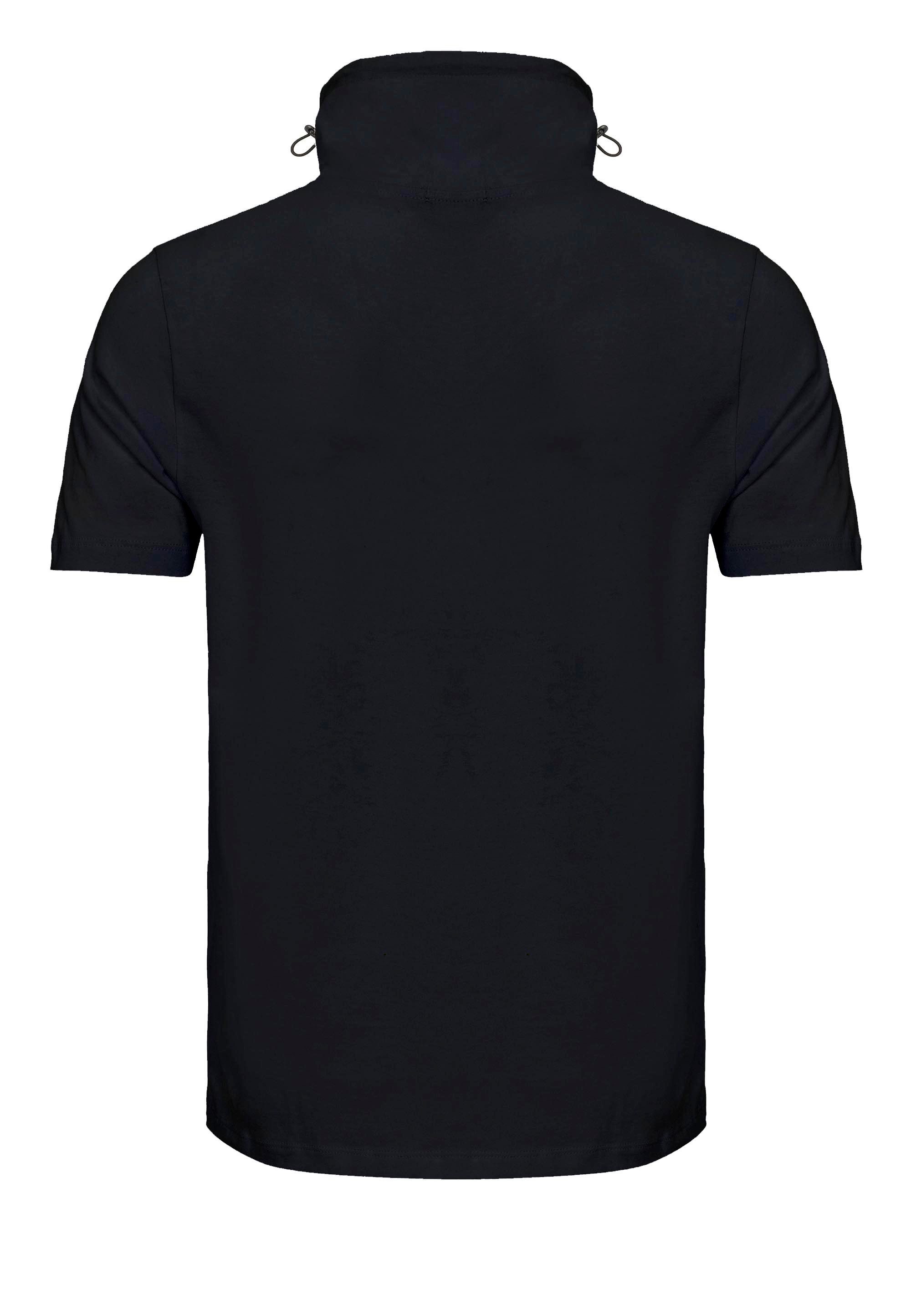 RedBridge T-Shirt mit Stehkragen – Streetwear-Design, günstig online kaufen