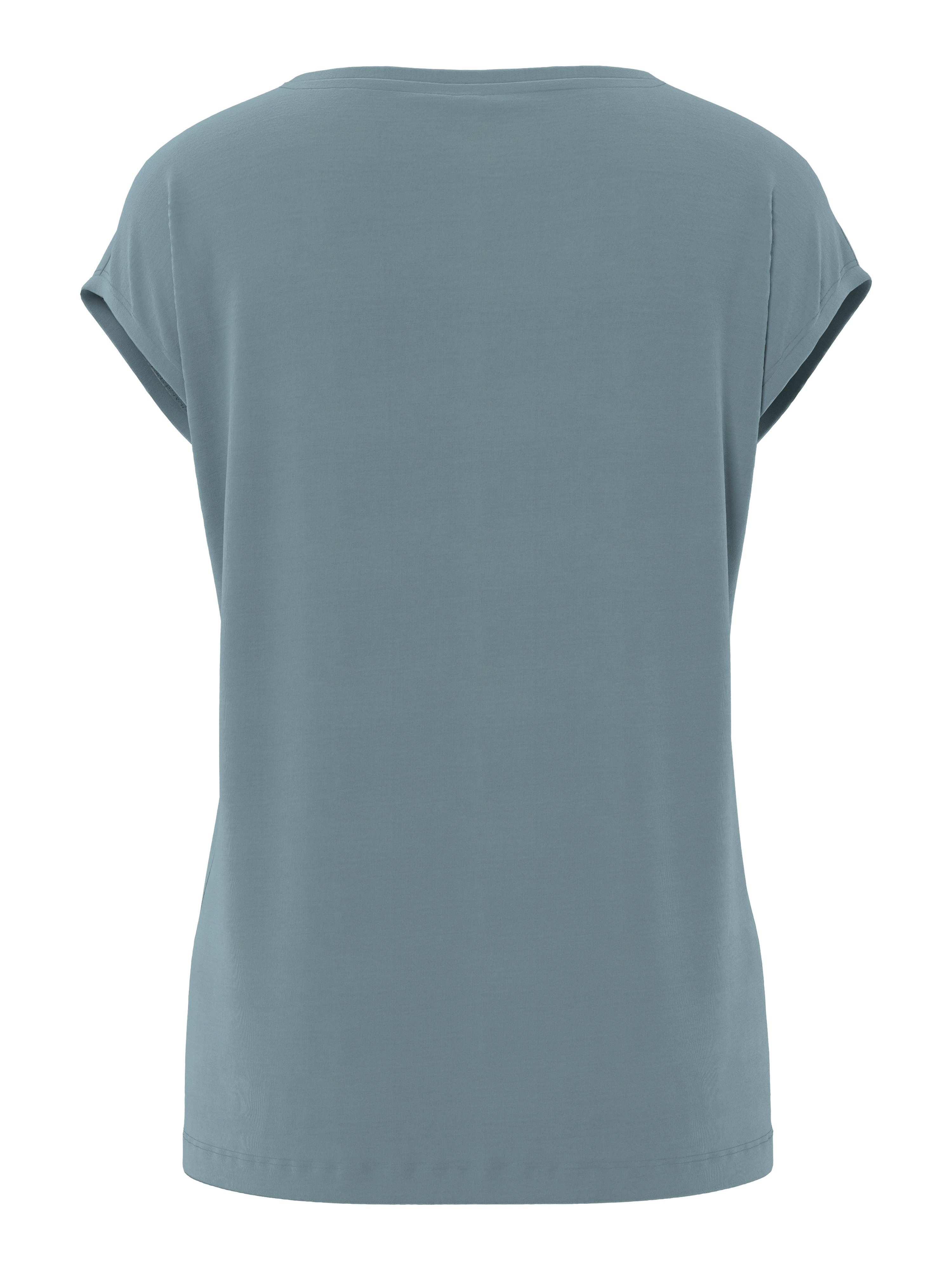 pieces Kurzarmshirt PCKAMALA TEE NOOS BC Materialmix, regular fit