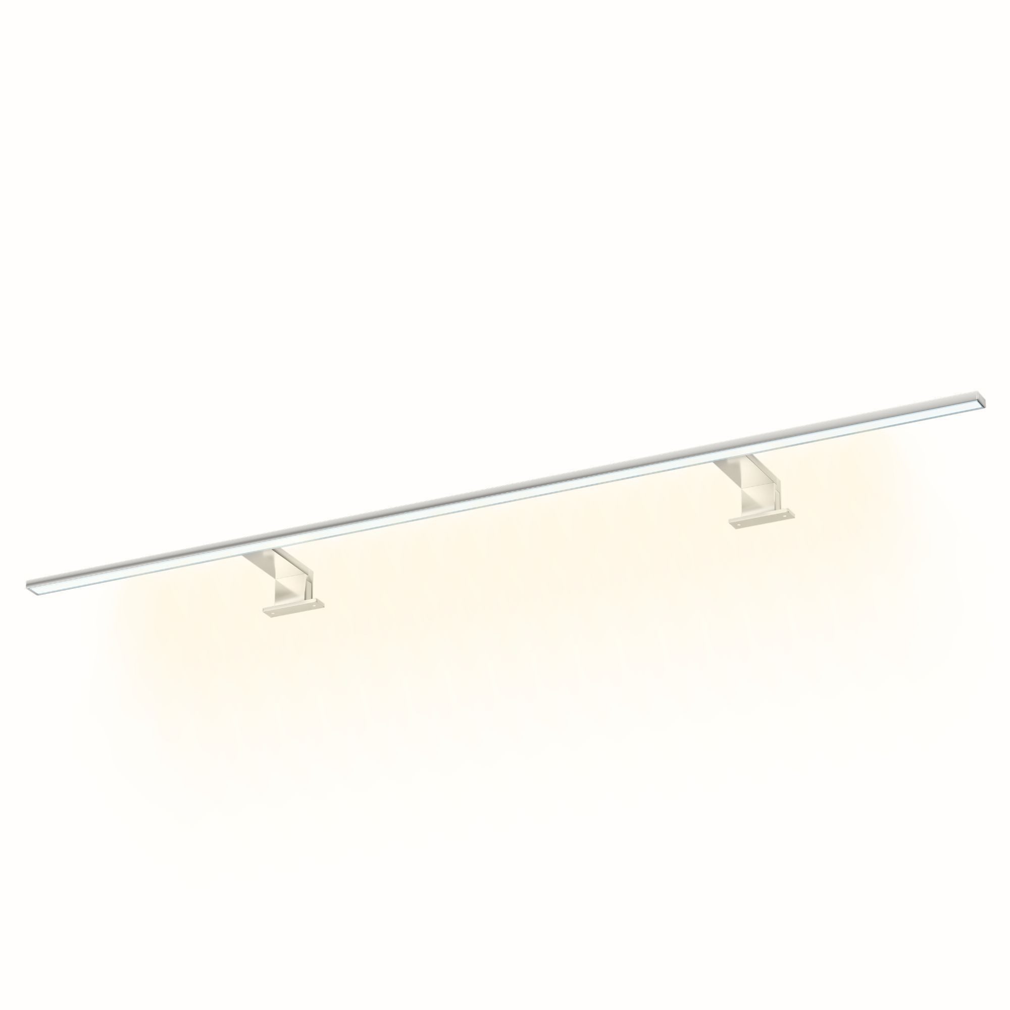 kalb LED Spiegelleuchte, Chrom, warmweiß günstig online kaufen