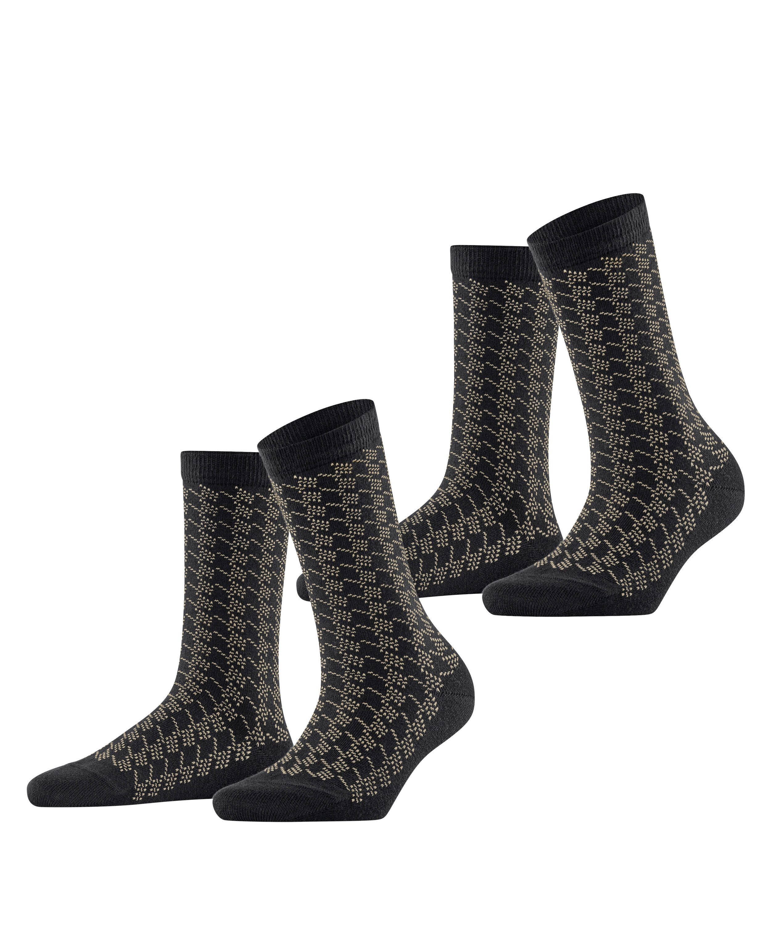 Esprit Socken Pepita Pattern 2-Pack (2-Paar)
