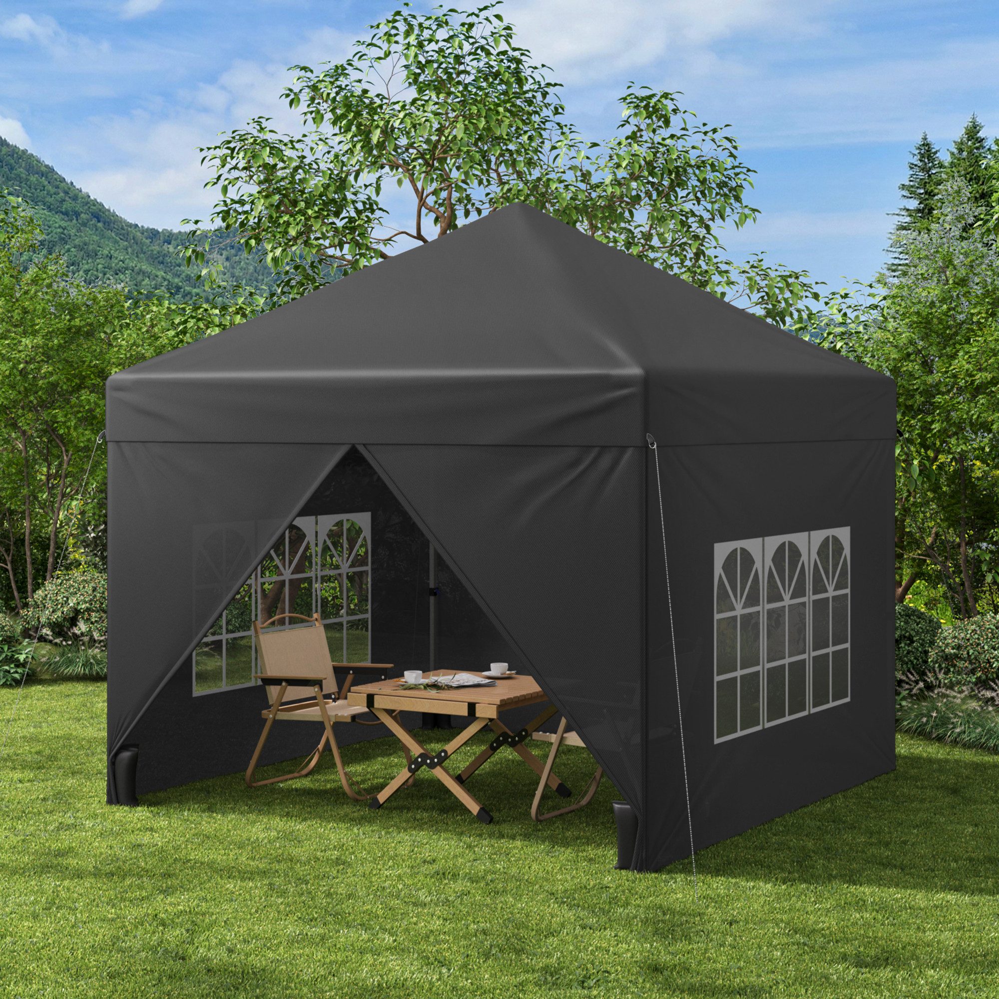 Bealife Pavillon Pavillon 3x3m Pop-Up Pavillon günstig online kaufen