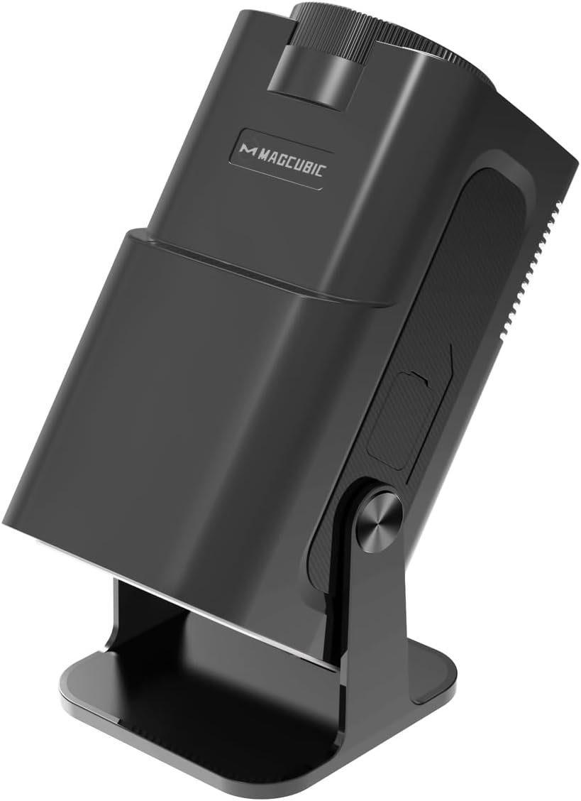Magcubic Neu HY320 Mini Smart 4K FHD 1080P Portabler Projektor (10000 lm, 1920 x 1080 px, mit WiFi 6, BT 5.0, 180 Grad Drehung, Automatische Trapezkorrektur)