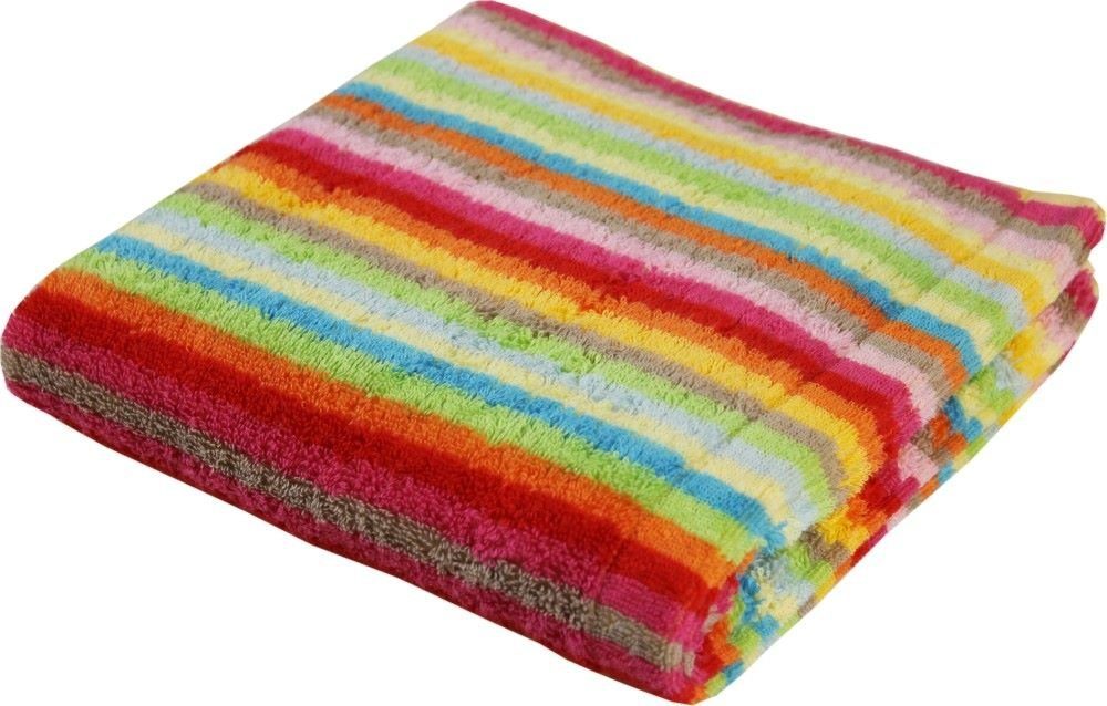 Waschhandschuh Handtuch 60°C Lifestyle Duschtuch, Gästetuch Baumwolle Handtuch Fb. Trocknergeeignet gestreift, quadratisch, Cawö 25 multi waschbar, (1-St), Cawö
