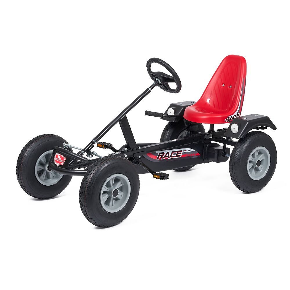 Sport-Thieme Go-Kart Go-Kart Sport F schwarz, Leichtgängige Kugelkopflenkung für optimale Lenkung