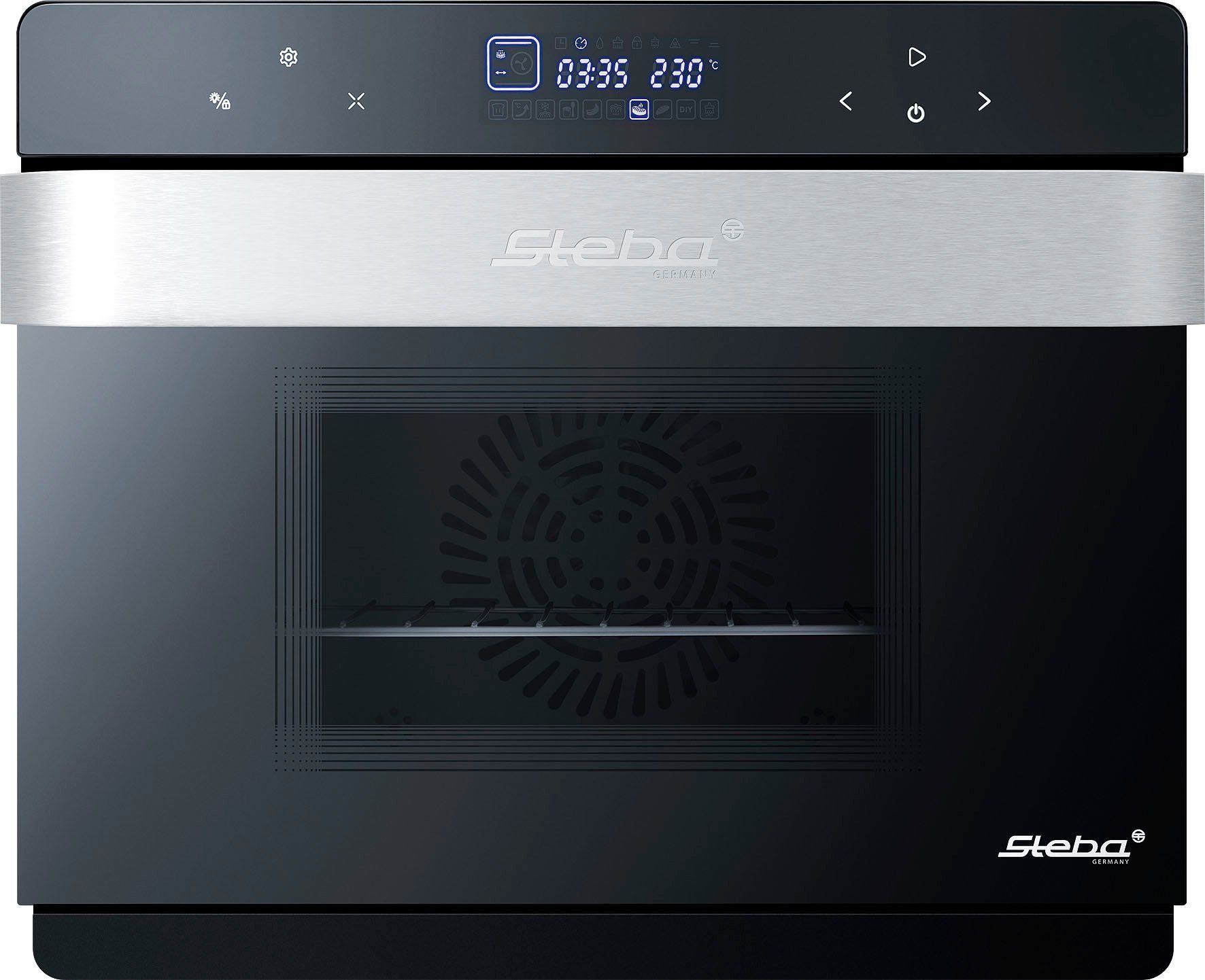Steba Multiofen DG 40 MULTIFUNKTIONS-DAMPFBACKOFEN, Backen, 49 Automatikprogramme Dämpfen zum Dörren, z.B