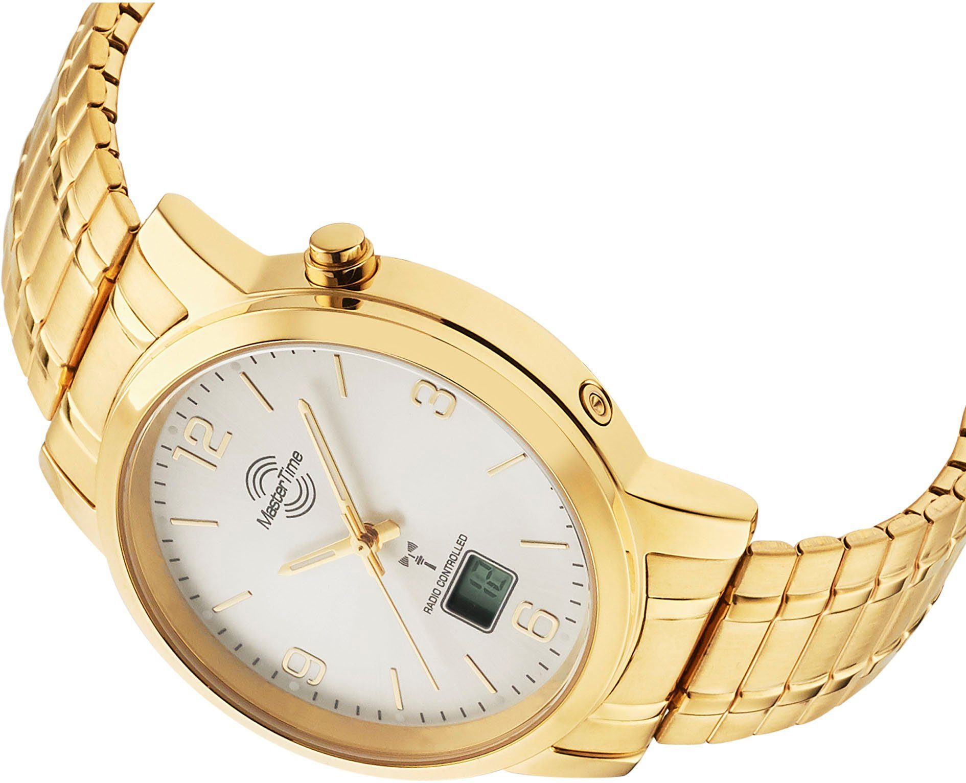 MASTER TIME Funkuhr Basic MTGA-10312-12M, Armbanduhr, Quarzuhr, Herrenuhr, günstig online kaufen