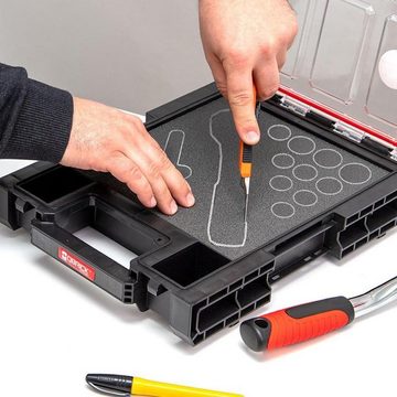 QBRICK System Werkzeugbox Organizer-Kasten Qbrick® System One Organizer M mit Schaumstoffeinlage