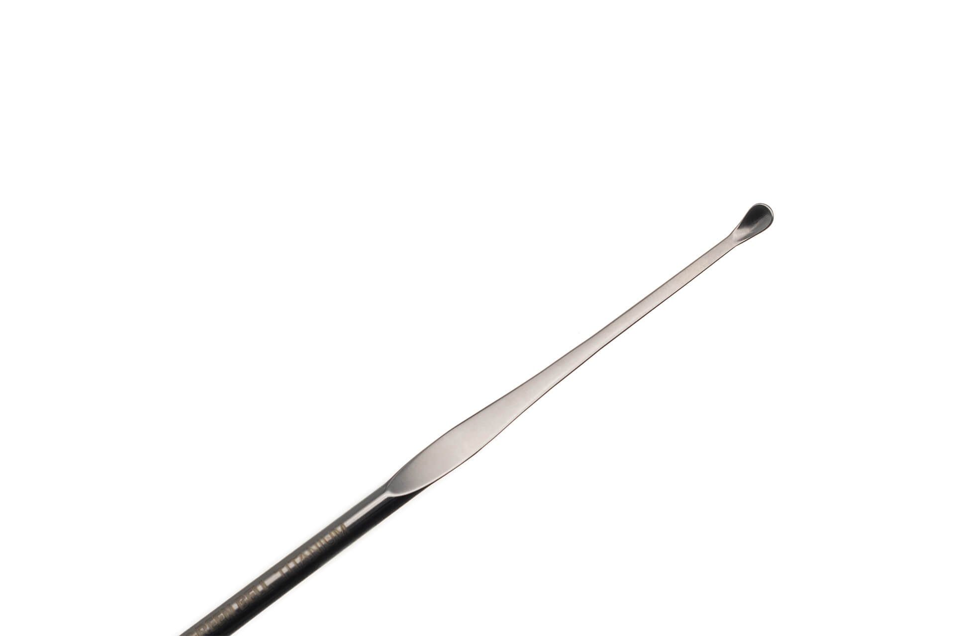 Seki EDGE Ohrenreiniger Zweiseitiger Titan-Ohrenreinger G-2199 14.5x0.4x0.4 cm, handgeschärftes Qualitätsprodukt aus Japan