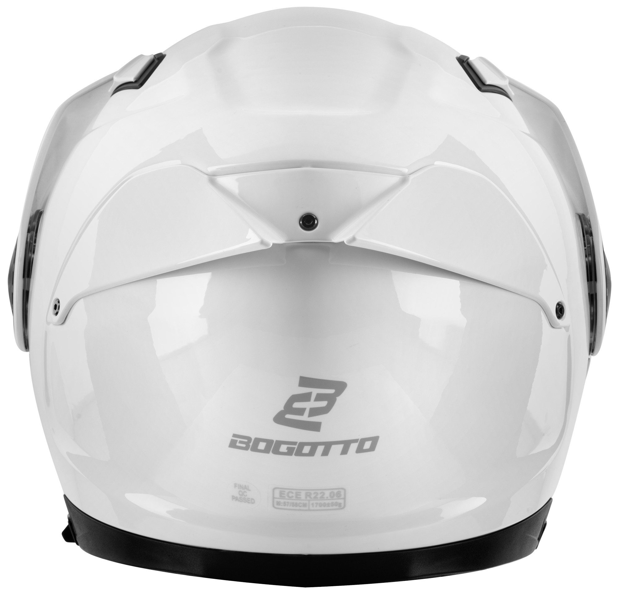 Bogotto Motocrosshelm FG-102 Fiberglass Enduro Klapphelm, vorbereitet für Kommunikationssystem,geeignet für Brillenträger,v