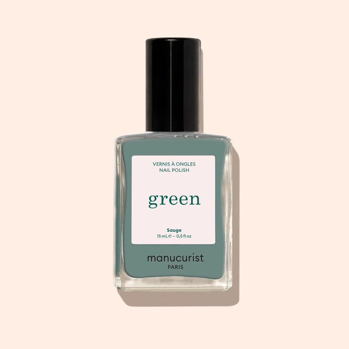 manucurist Nagellack Grüner Nagellack Nagellack Sage 15ml