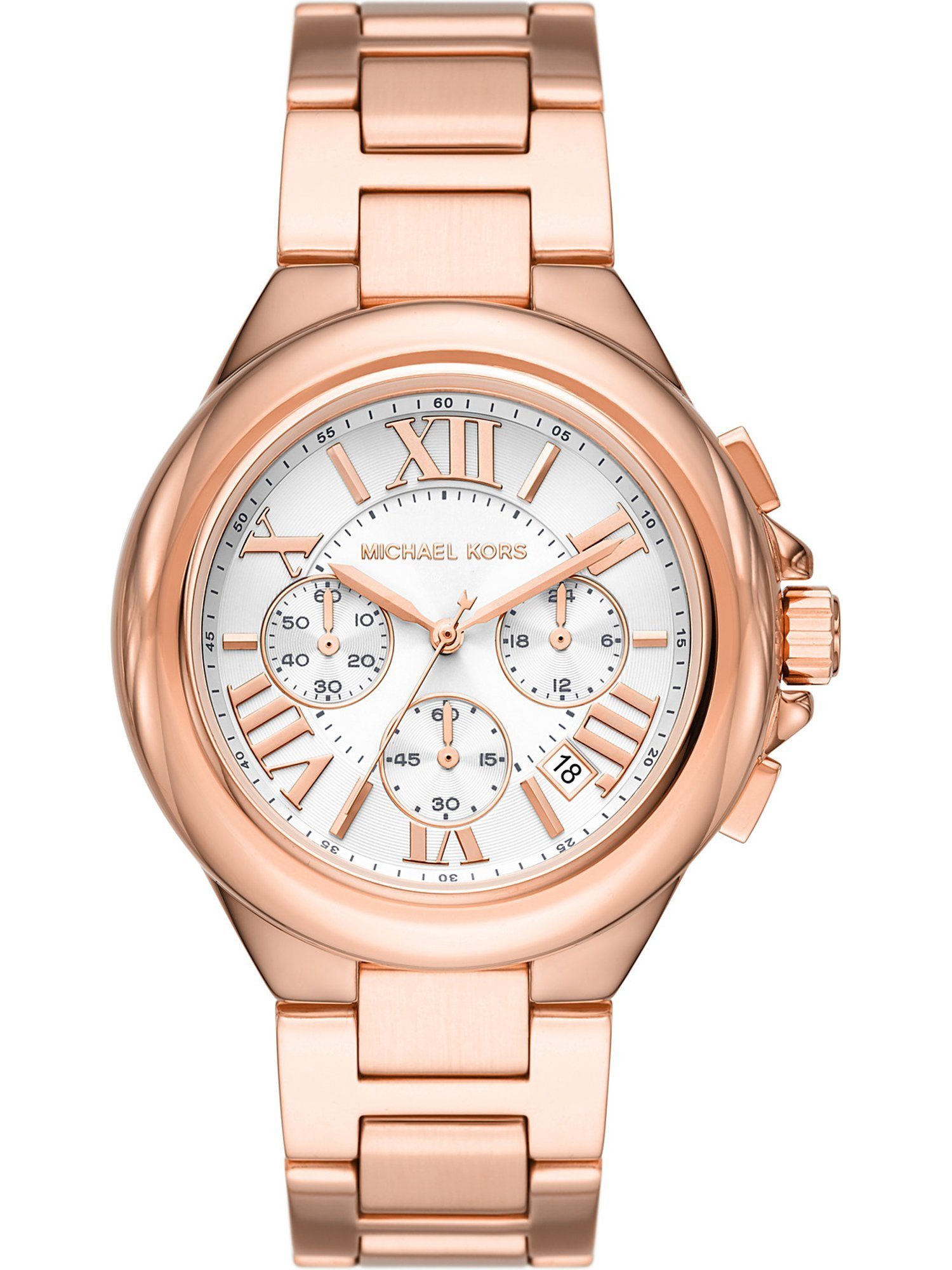 MICHAEL KORS Chronograph Michael Kors Damen-Uhren Analog Quarz, Klassikuhr