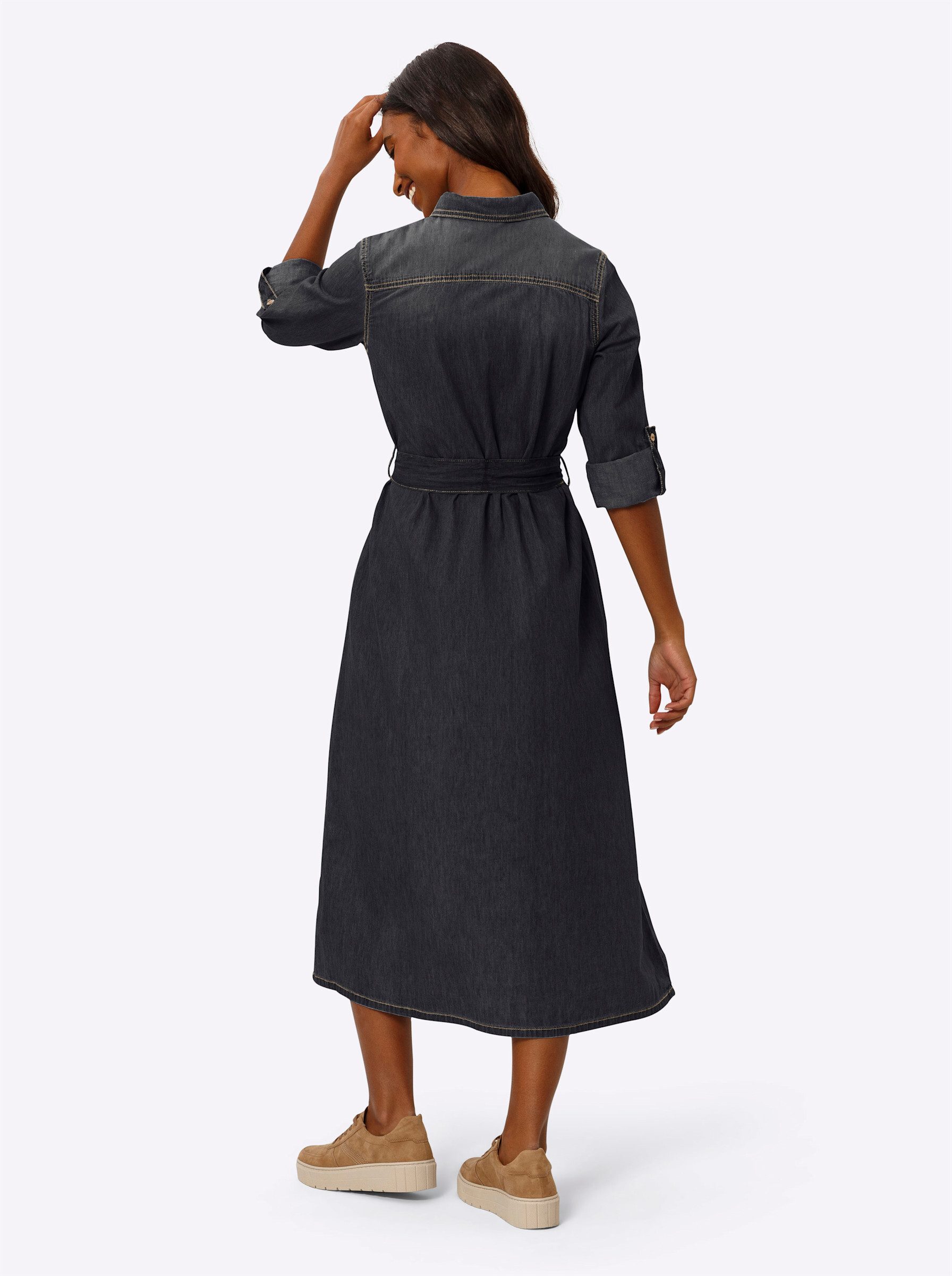 heine Etuikleid Hemdblusenkleid günstig online kaufen