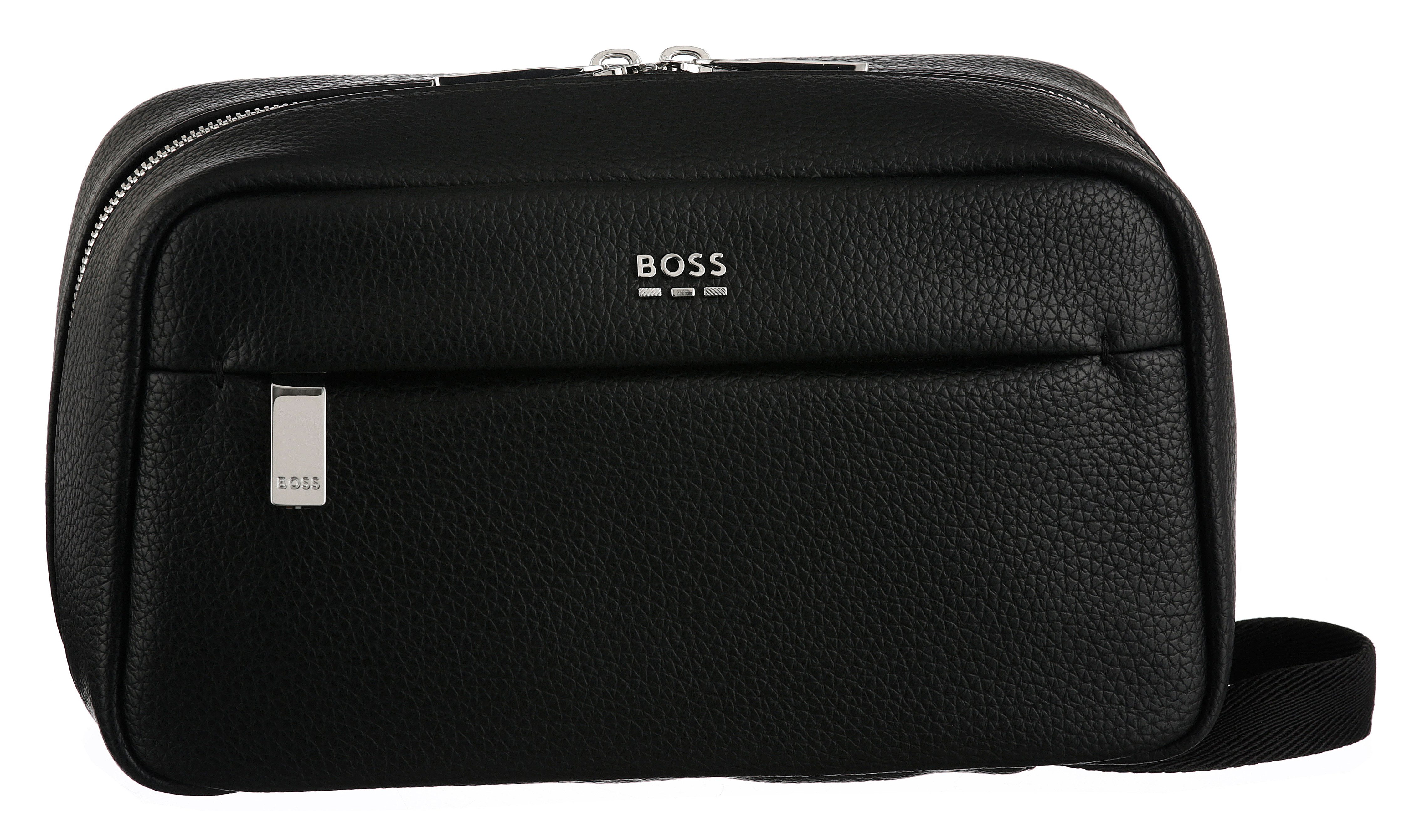 BOSS Kulturbeutel, Unisex Washbag, Hygienebeutel mit praktischer Handschlaufe
