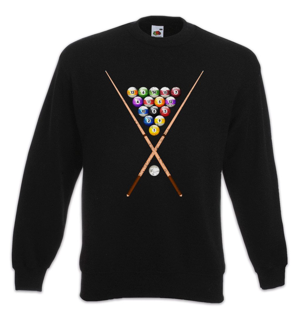 Sweatshirt Pool Billard II Sweatshirt Eightball 8 Ball Kugeln Ball Gamble Player