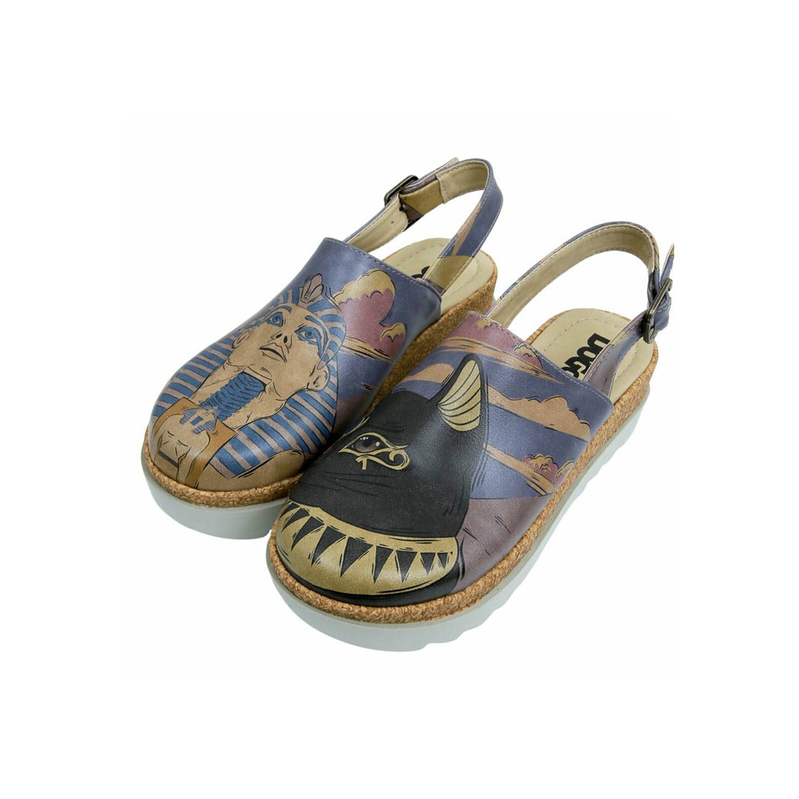 DOGO Akita Ancient Egypt Damen Sandalen günstig online kaufen
