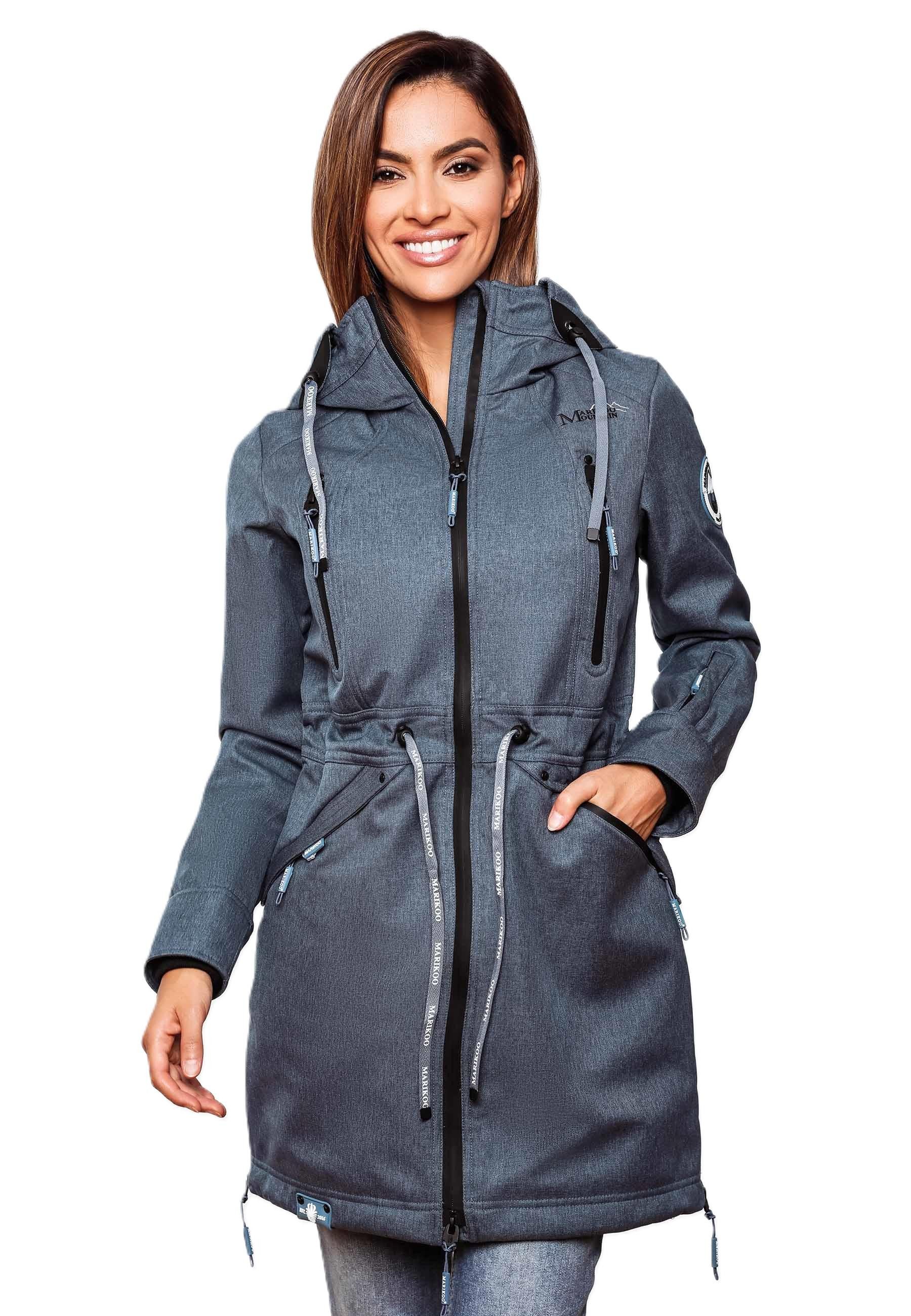 Marikoo Softshelljacke Racquelle mit warmen Teddyfleece günstig online kaufen