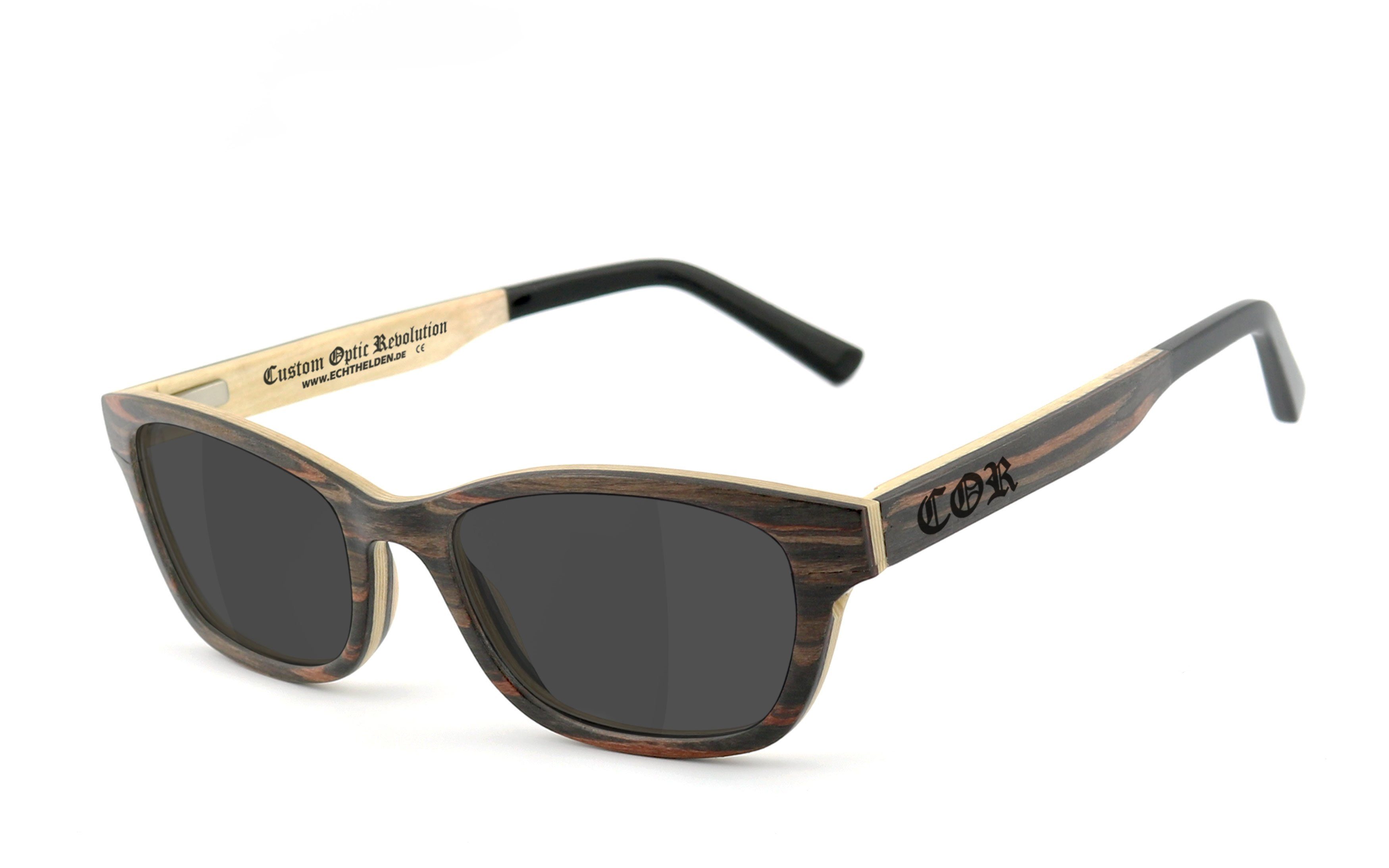 COR Sonnenbrille 011 aus Holz HLT® mit Qualitätsgläsern